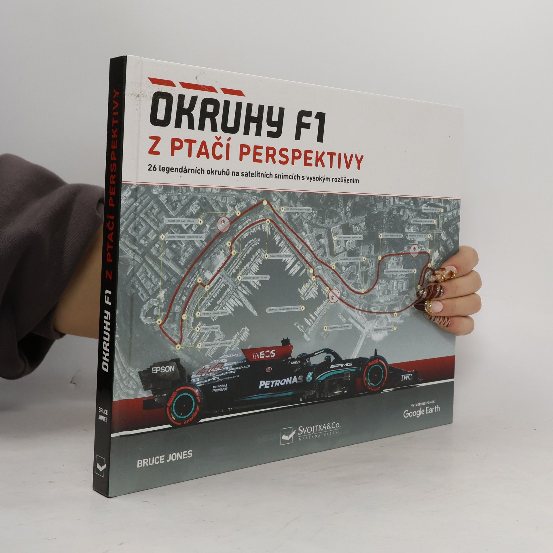 Okruhy F1 z ptačí perspektivy