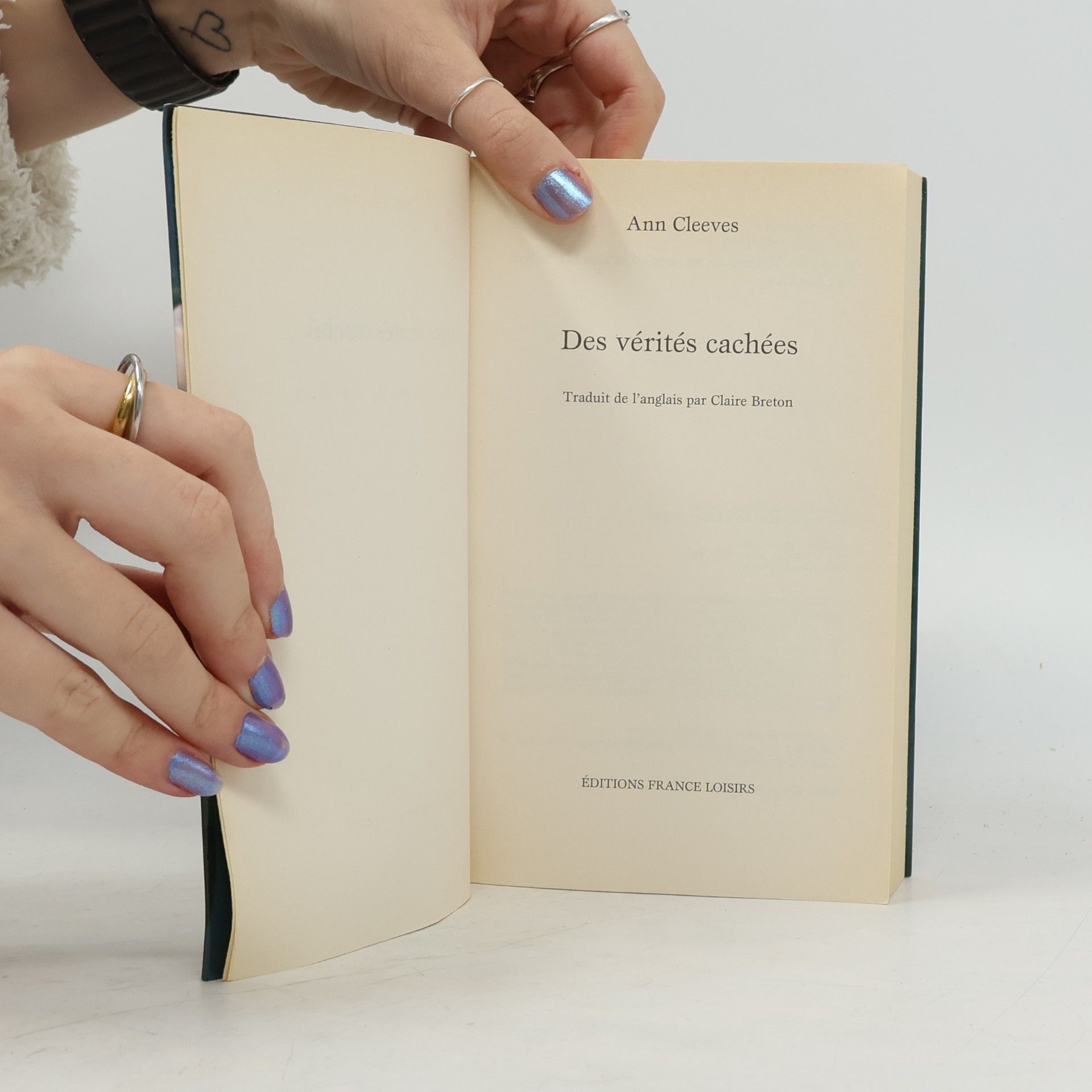 Ann Cleeves Des vérités cachées