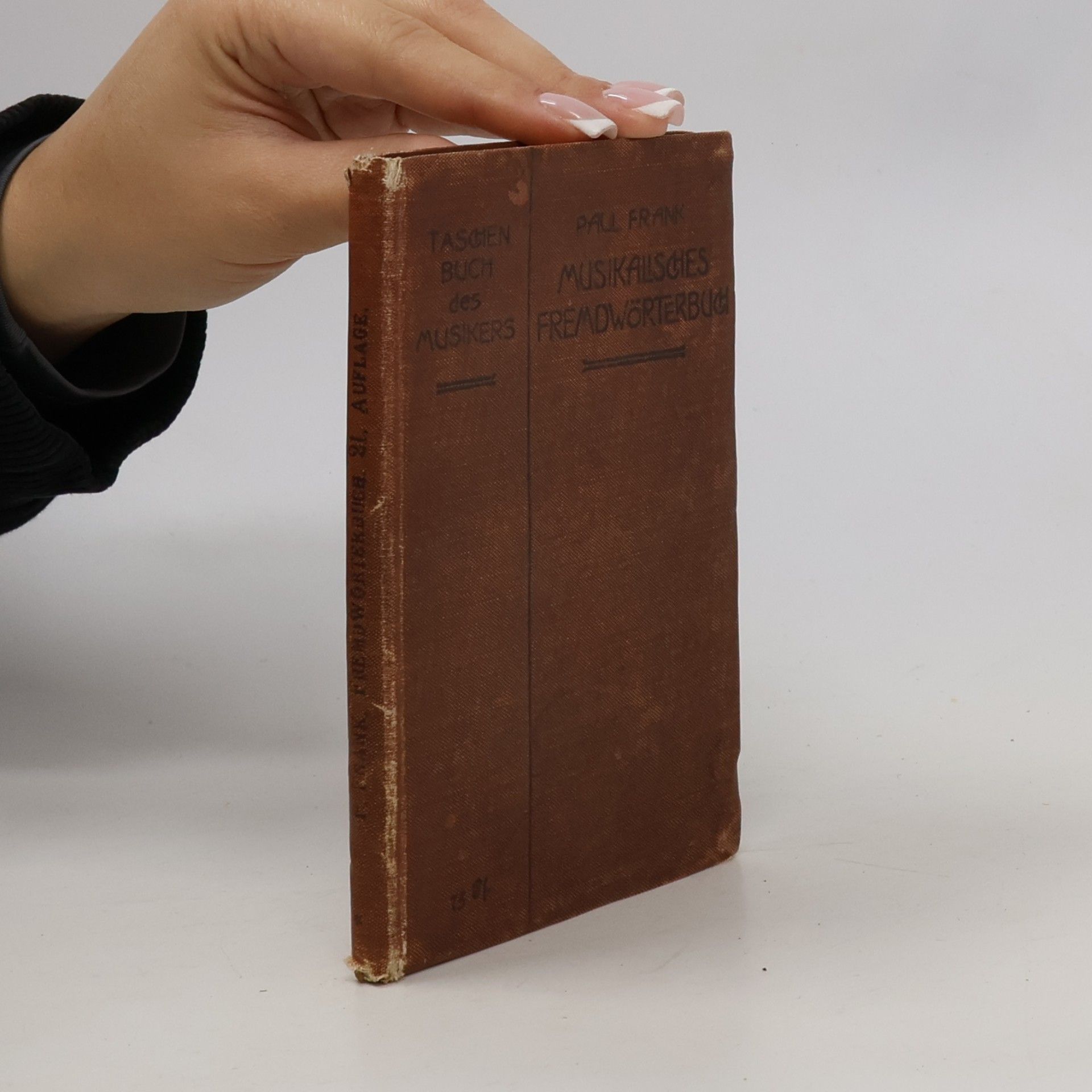 Paul Frank Musikalisches Fremdwörterbuch