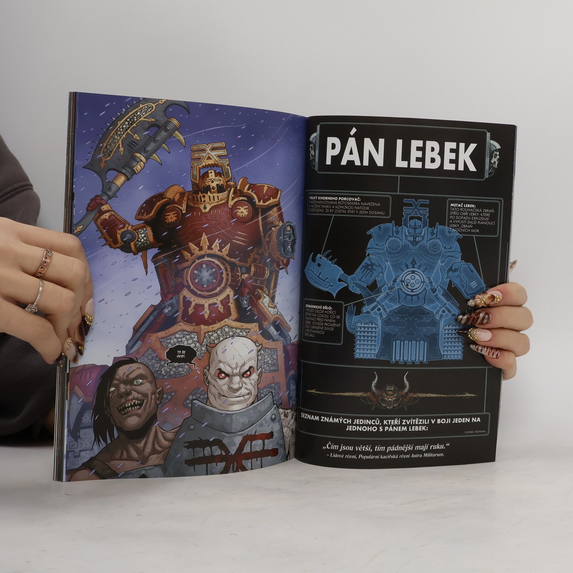 Kieron Gillen Warhammer 40000. Marneus Calgar