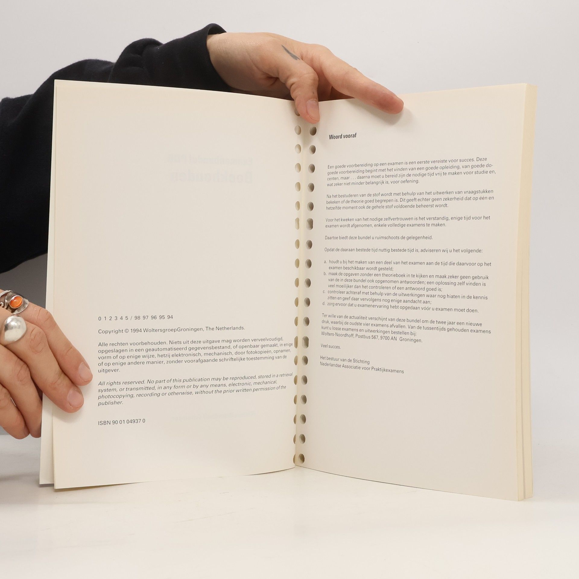 Collectif d'auteurs Boekhouden Examenbundel 92-93