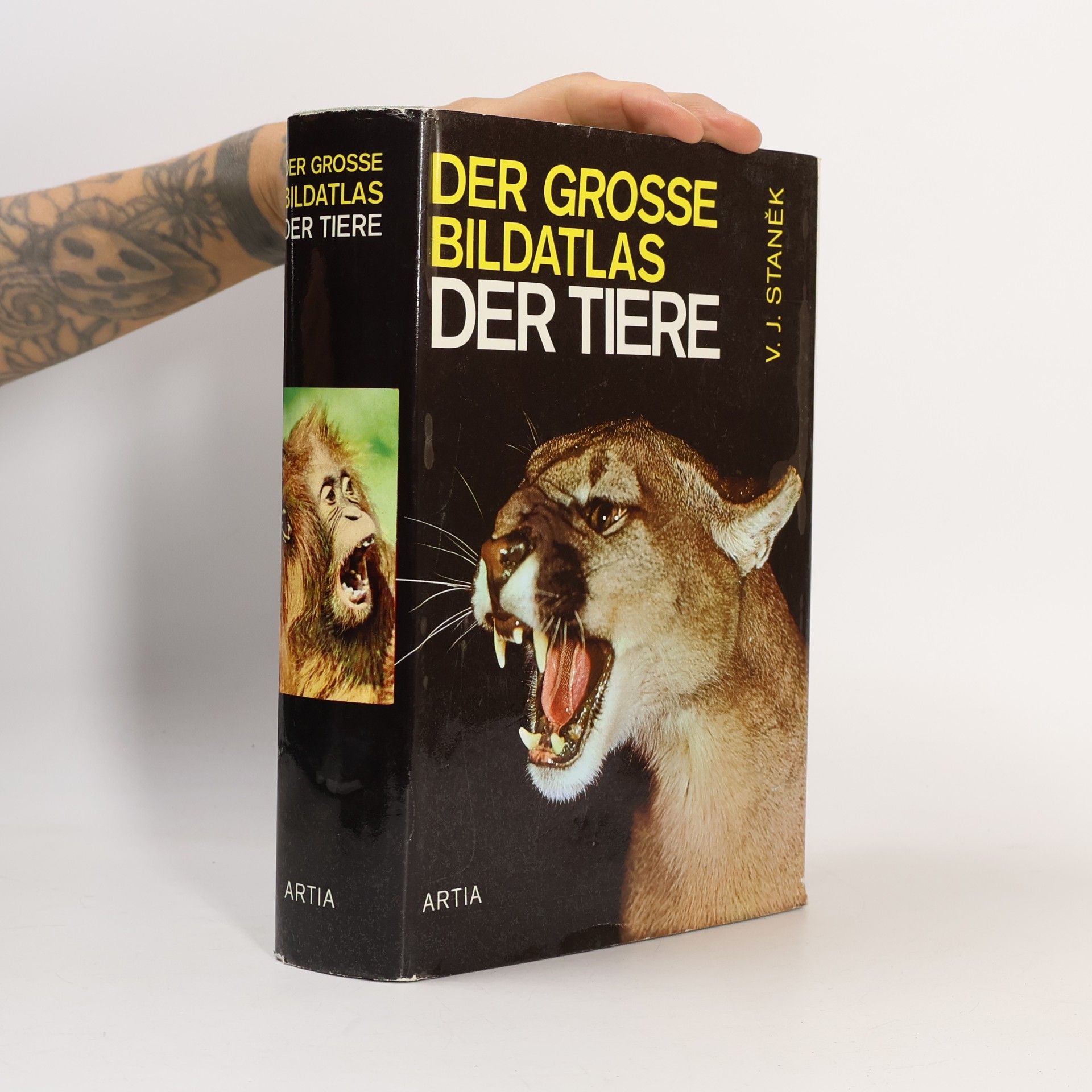 Vaclav J. Stanek Der grosse Bildatlas der Tiere