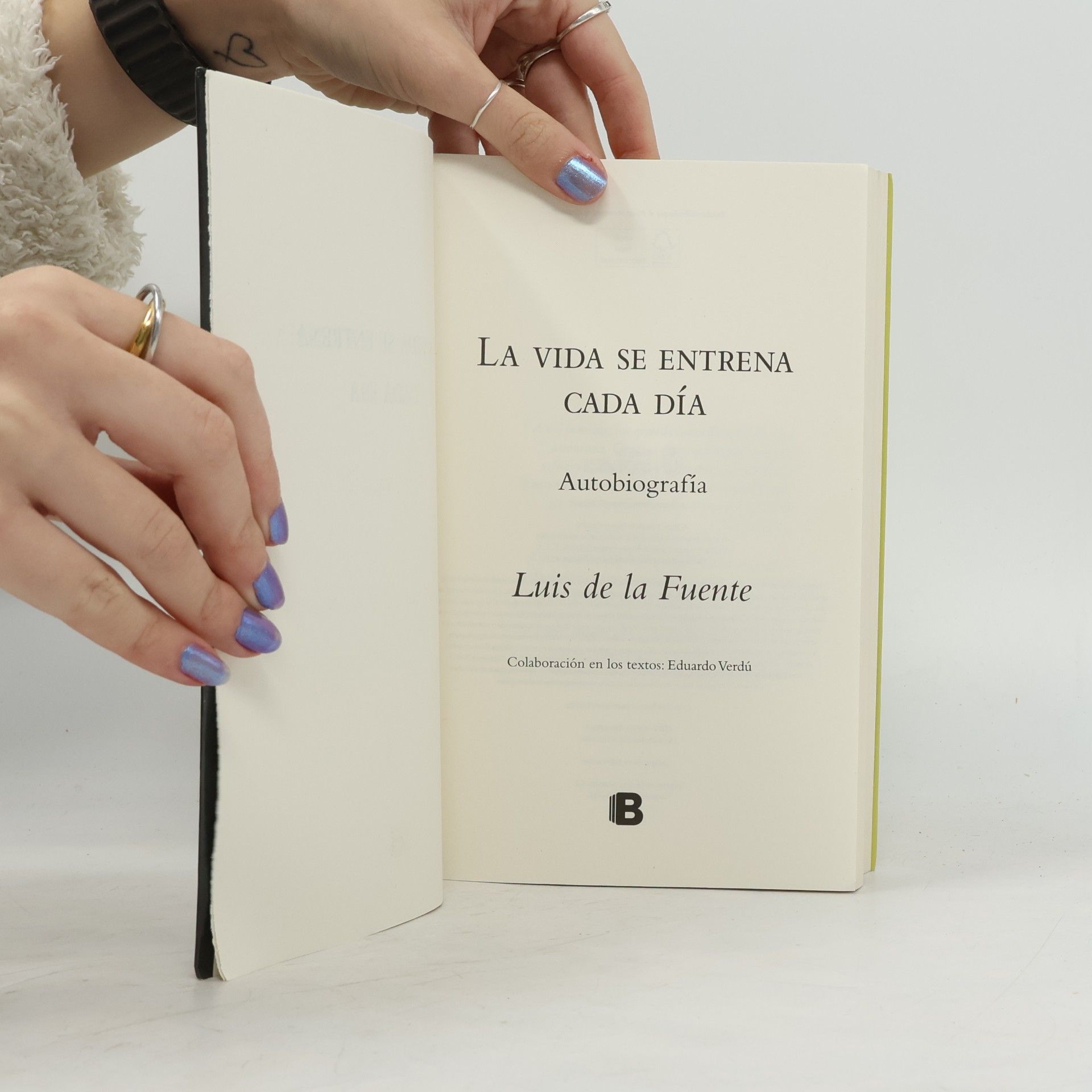 Luis de la Fuente La vida se entrena cada día: Autobiografía
