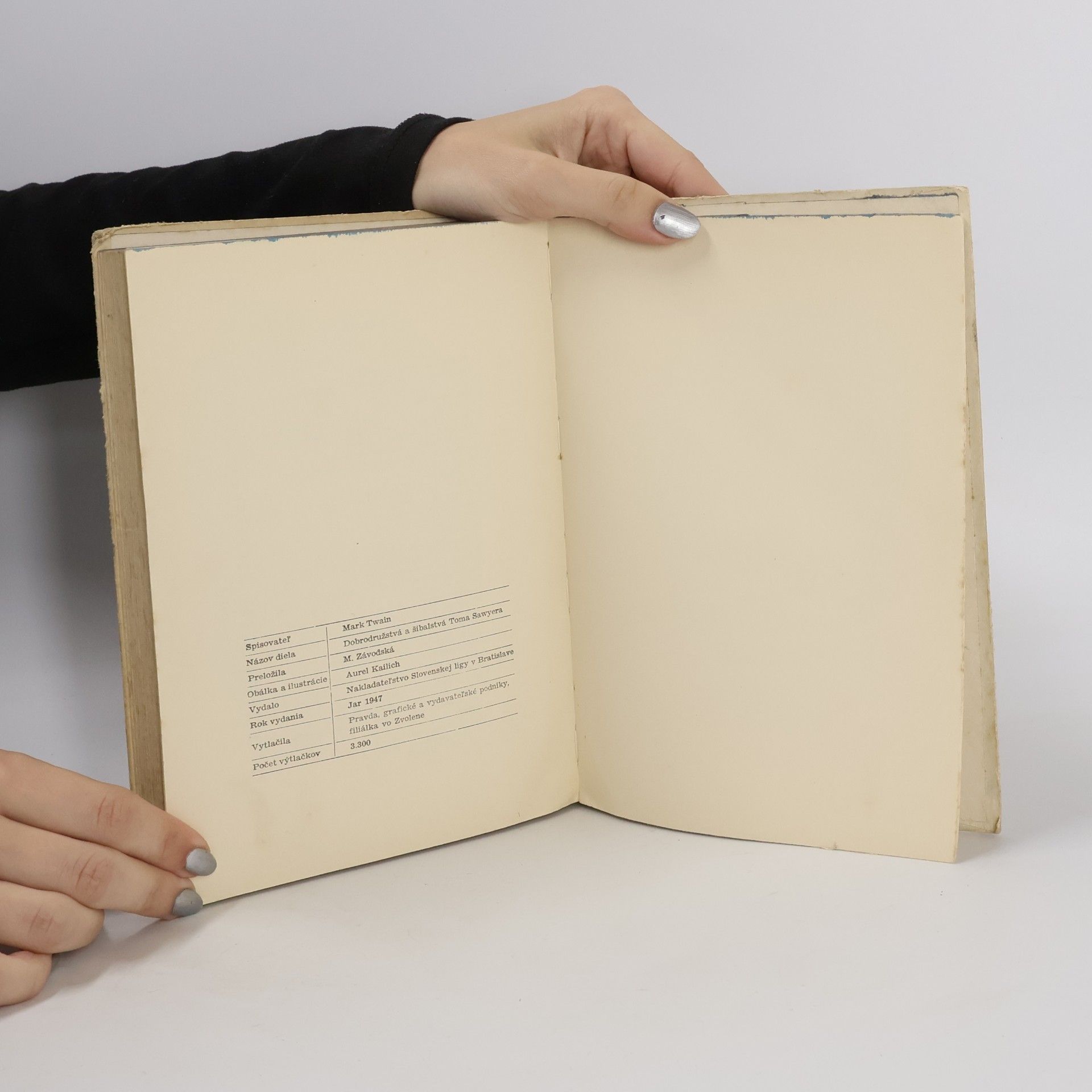 Mark Twain Dobrodružstvá a šibalstvá Toma Sawyera