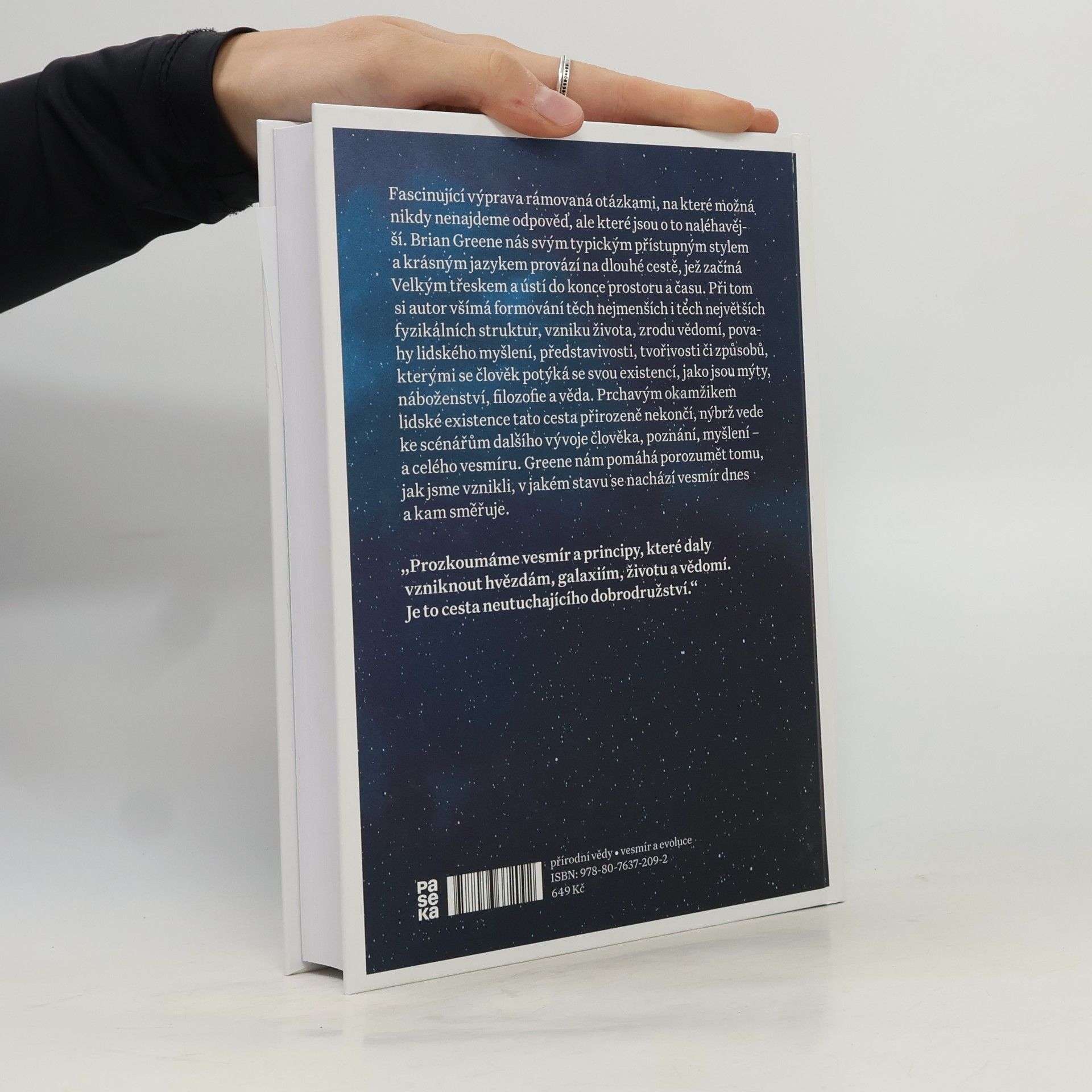 Brian Greene Až do konce času : vědomí, hmota a naše hledání smyslu ve vesmíru