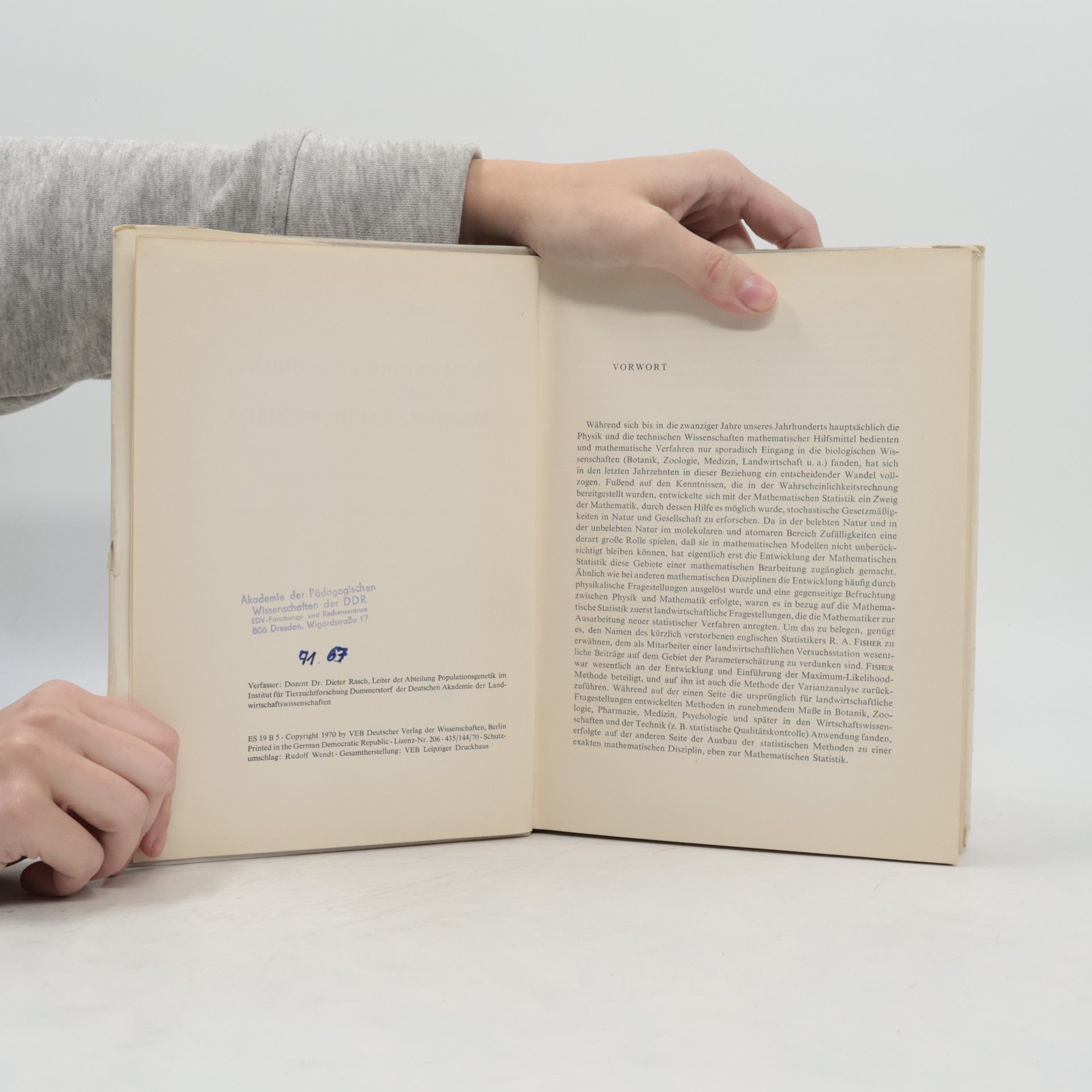 Various authors Elementare Einführung in die mathematische Statistik