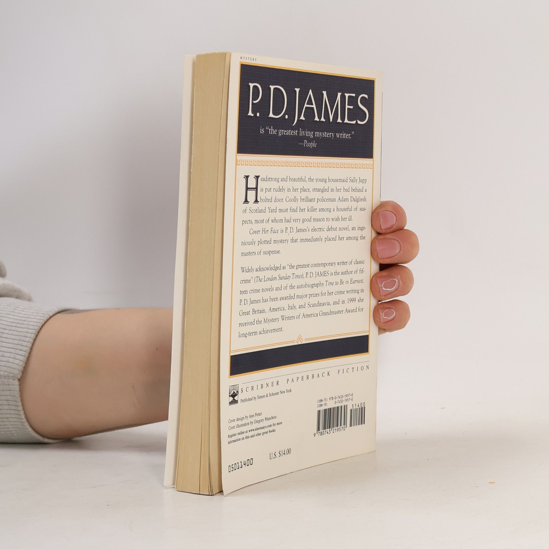Phyllis Dorothy James An Adam Dalgliesh Mystery: Cover Her Face
