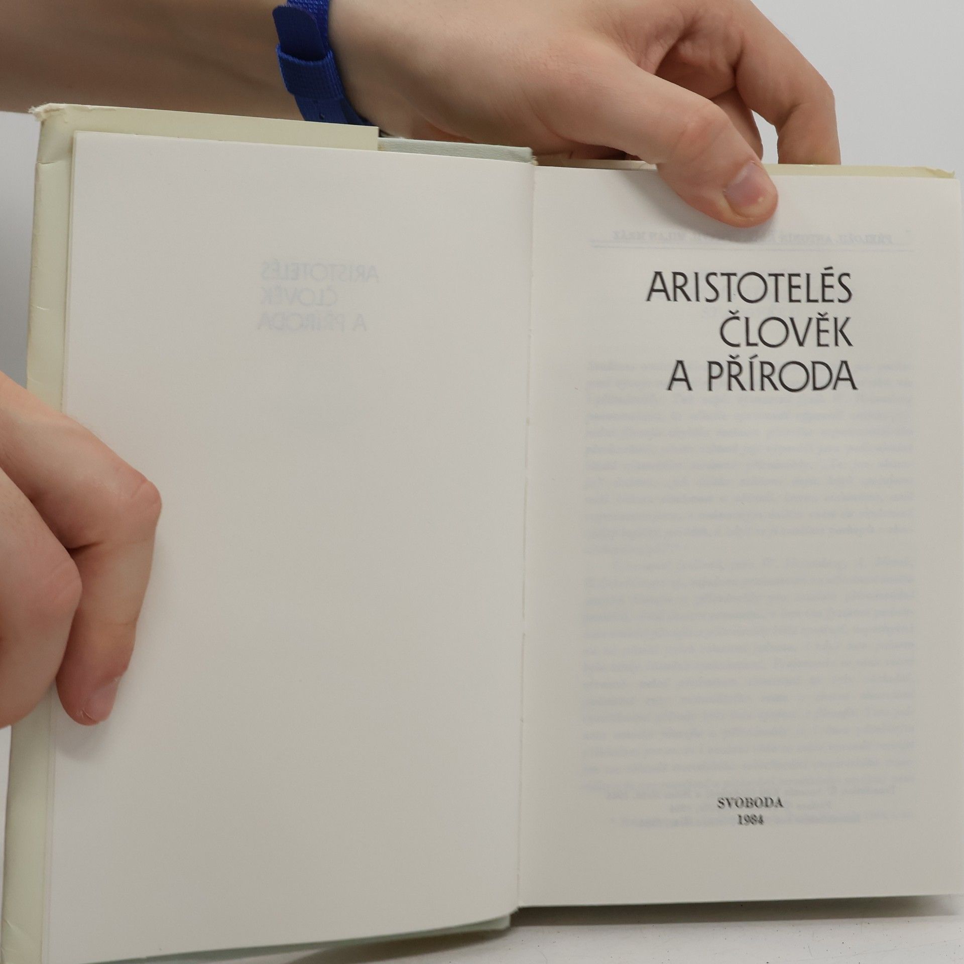 Aristotelés Člověk a příroda