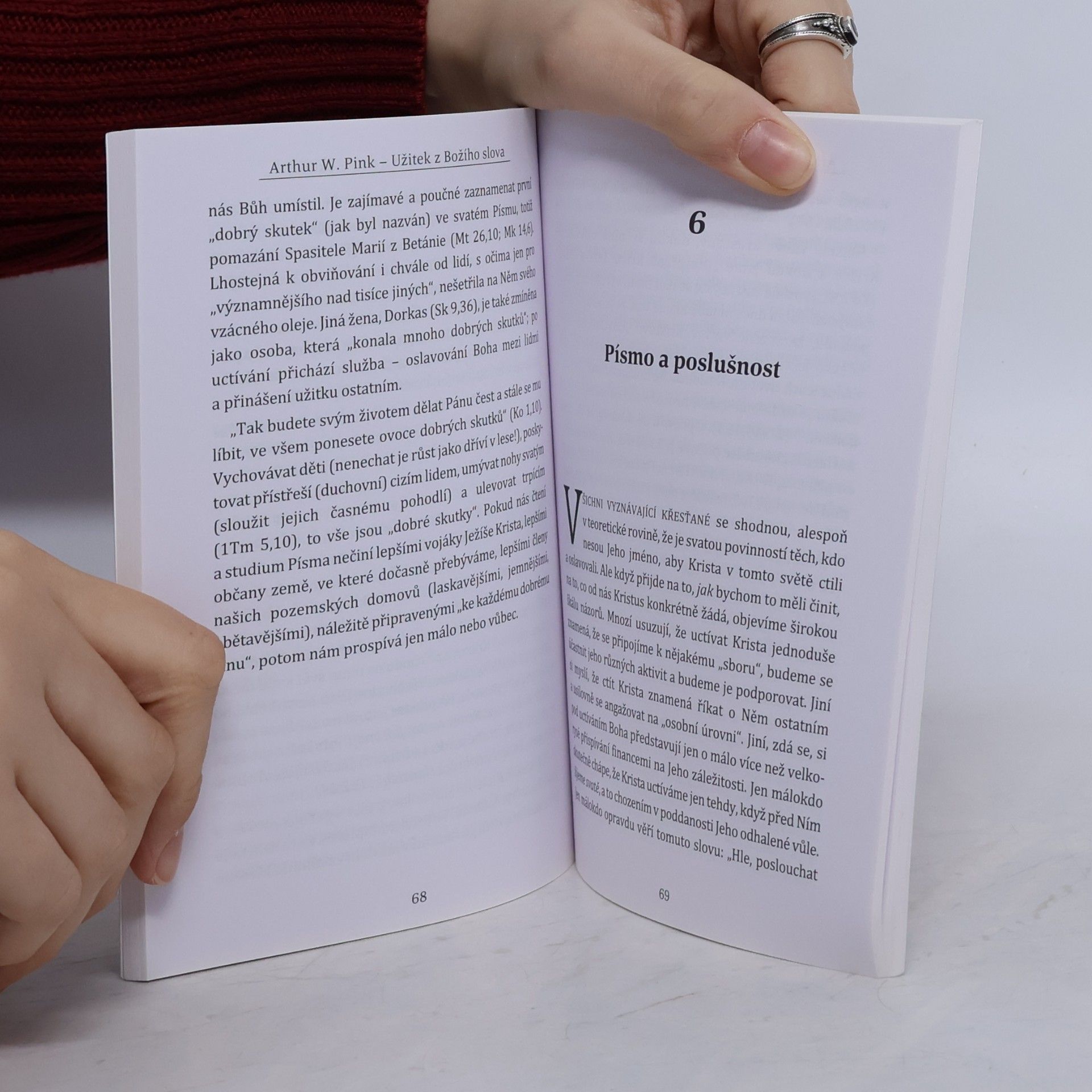 Arthur Walkington Pink Užitek z Božího Slova