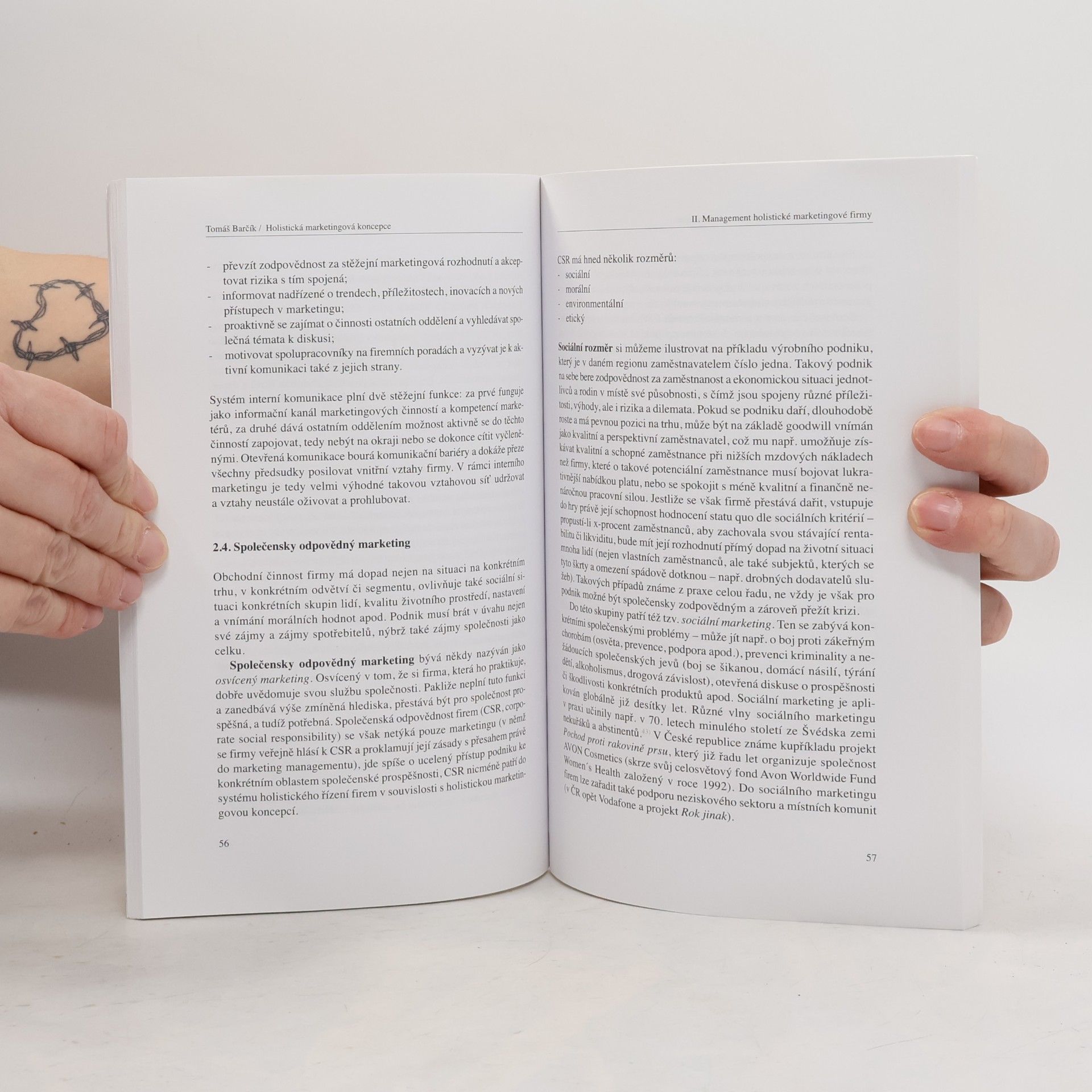Tomáš Barčík Holistická marketingová koncepce