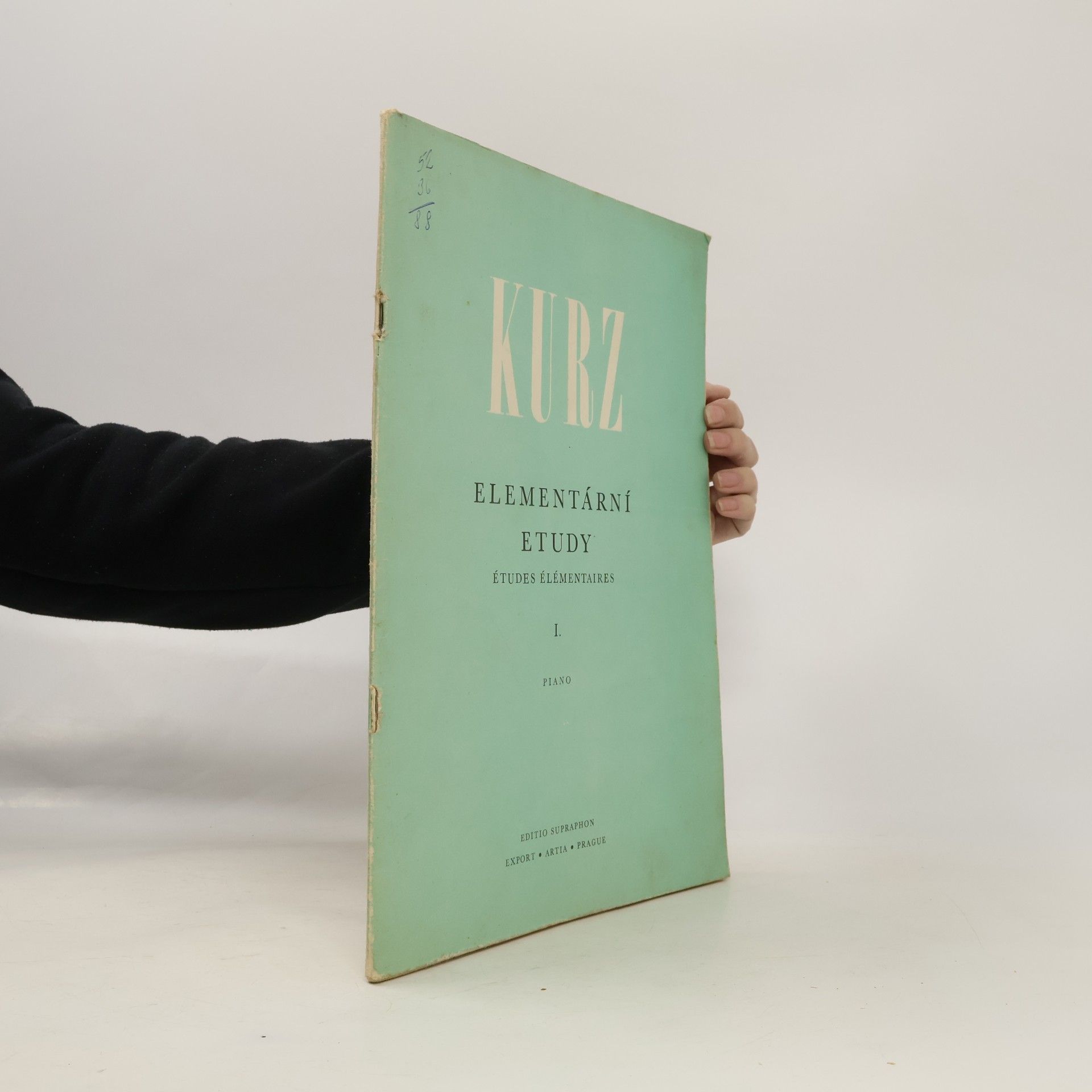 Autorenkollektiv Kurz elementární etudy I. Piano