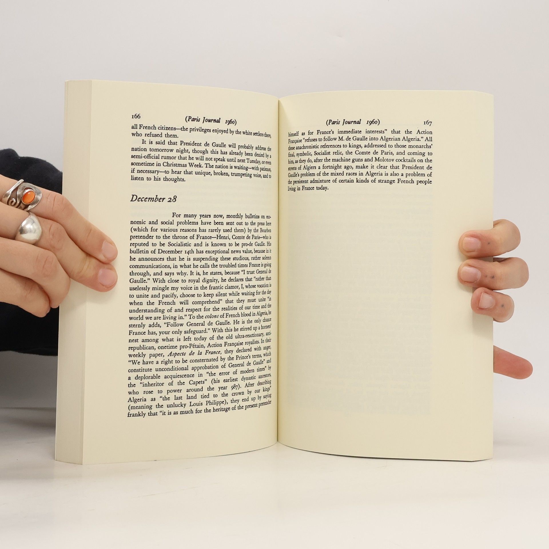 Janet Flanner (Genet) Paris Journal, 1956-1964