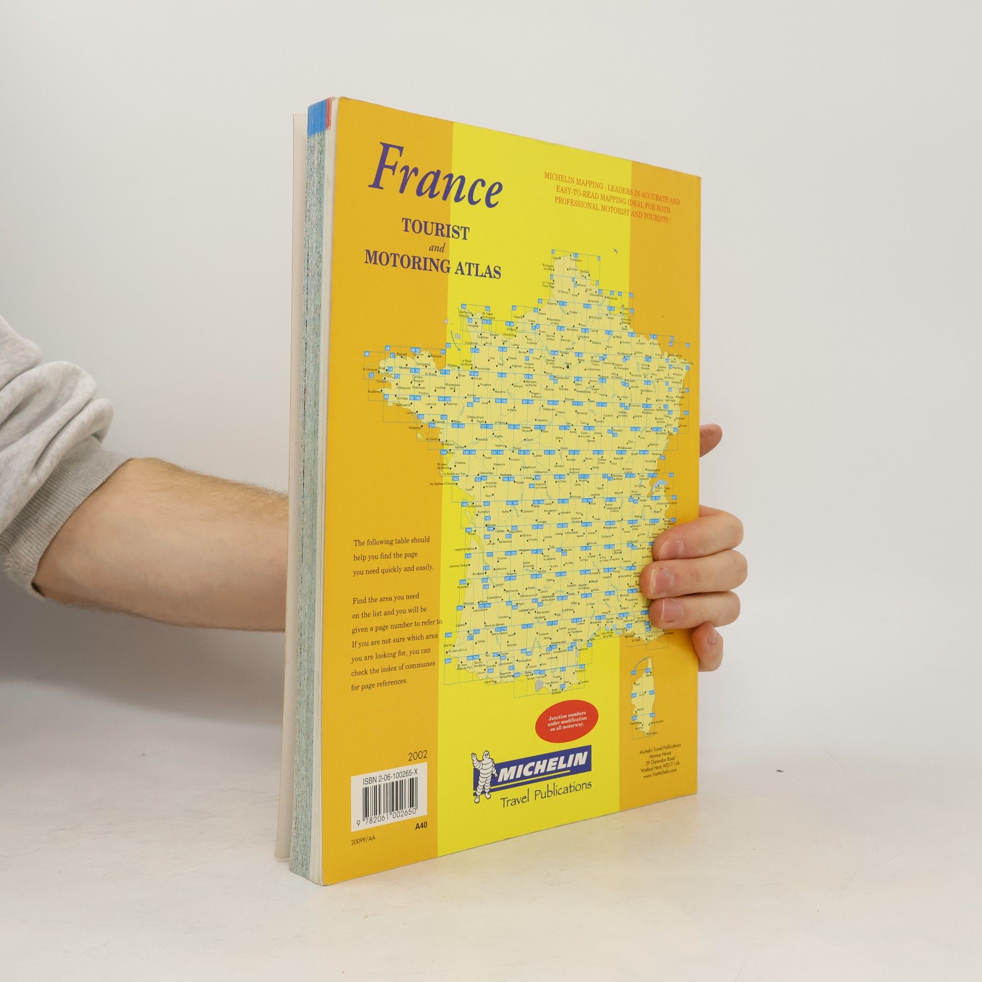 Tourist & Motoring Atlas: Michelin France