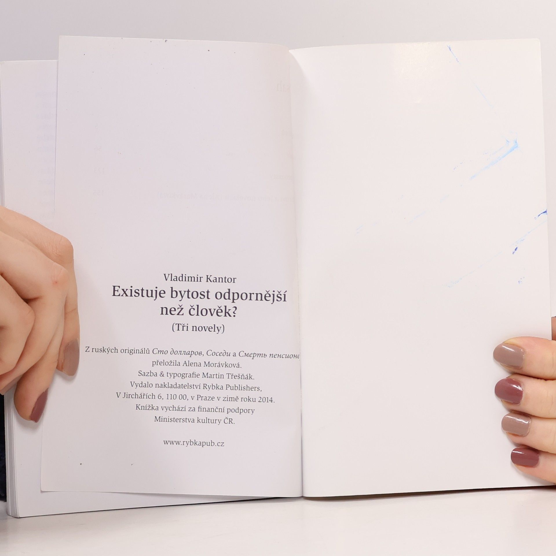 Vladimir Karlovič Kantor Existuje bytost odpornější než člověk? (tři novely)