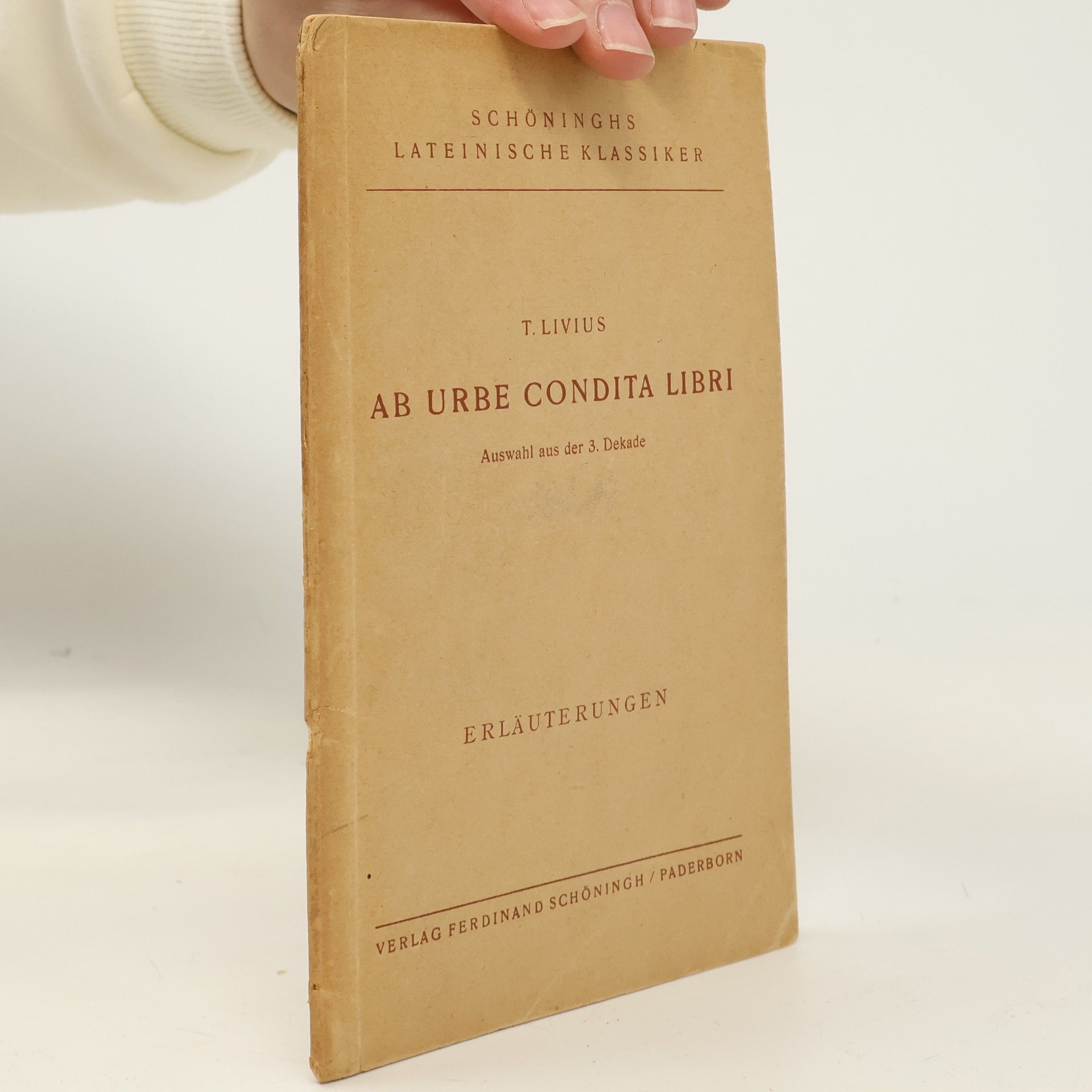 Titus Livius Ab urbe condita libri