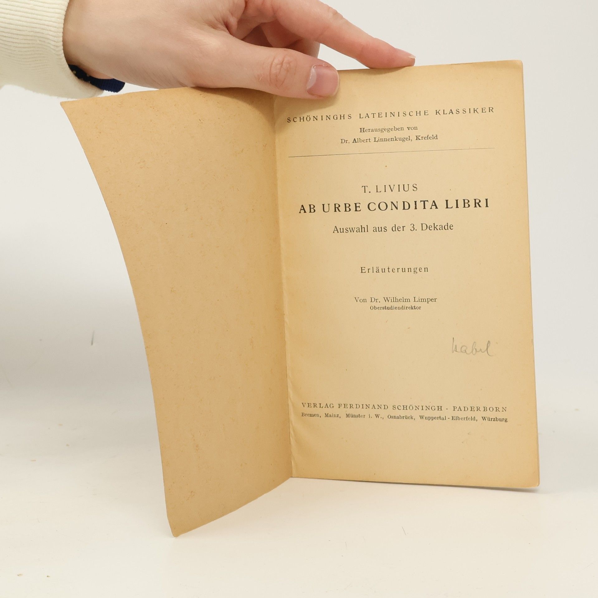 Titus Livius Ab urbe condita libri