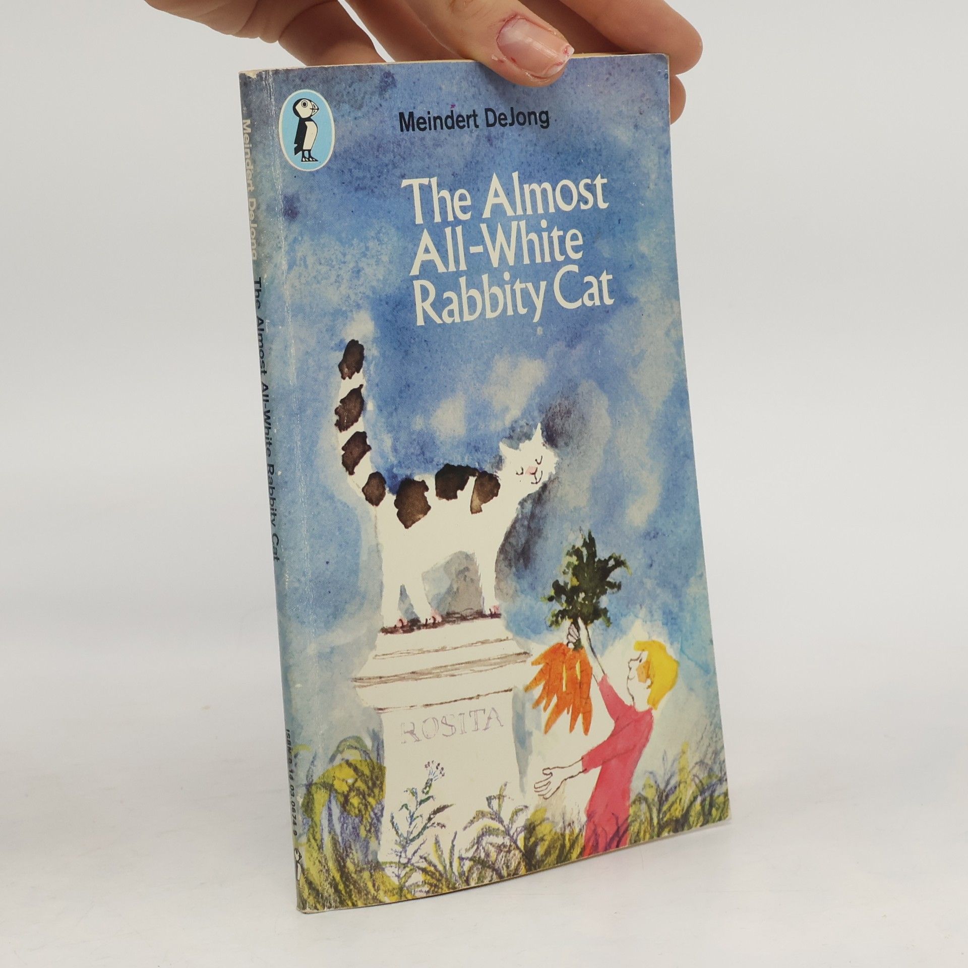 Meindert De Jong The Almost All-White Rabbity Cat