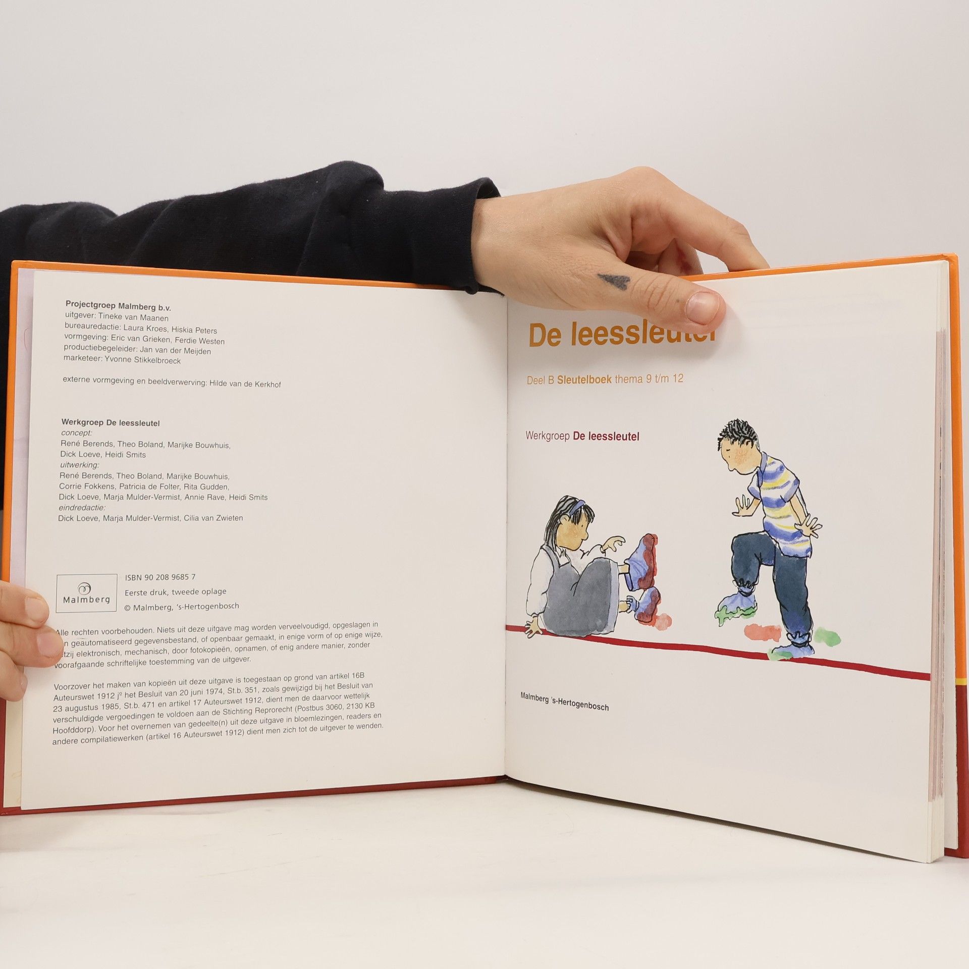 René Frans Berends De leessleutel Deel B Sleutelboek thema 9 t/m 12