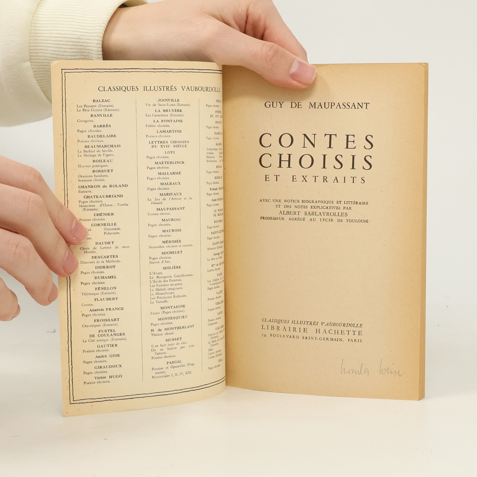 Guy de Maupassant Contes choisis et extraits