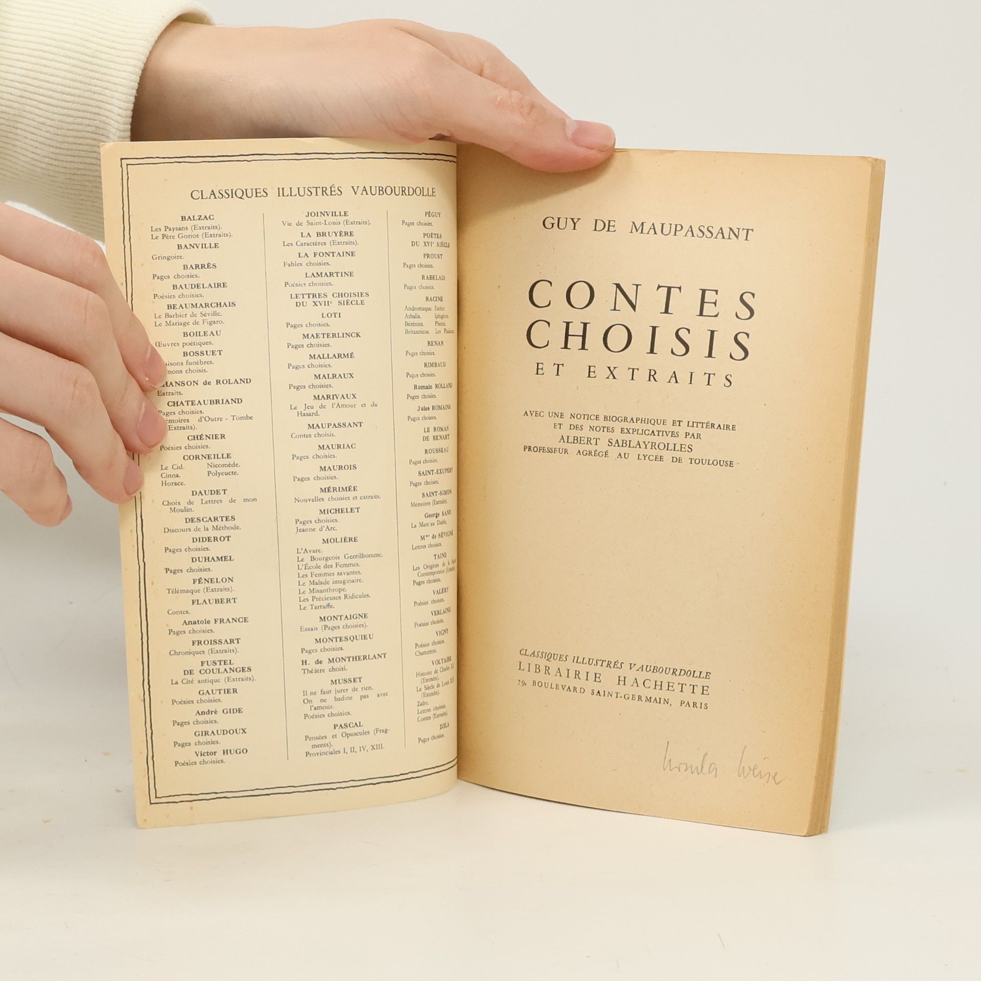 Guy de Maupassant Contes choisis et extraits