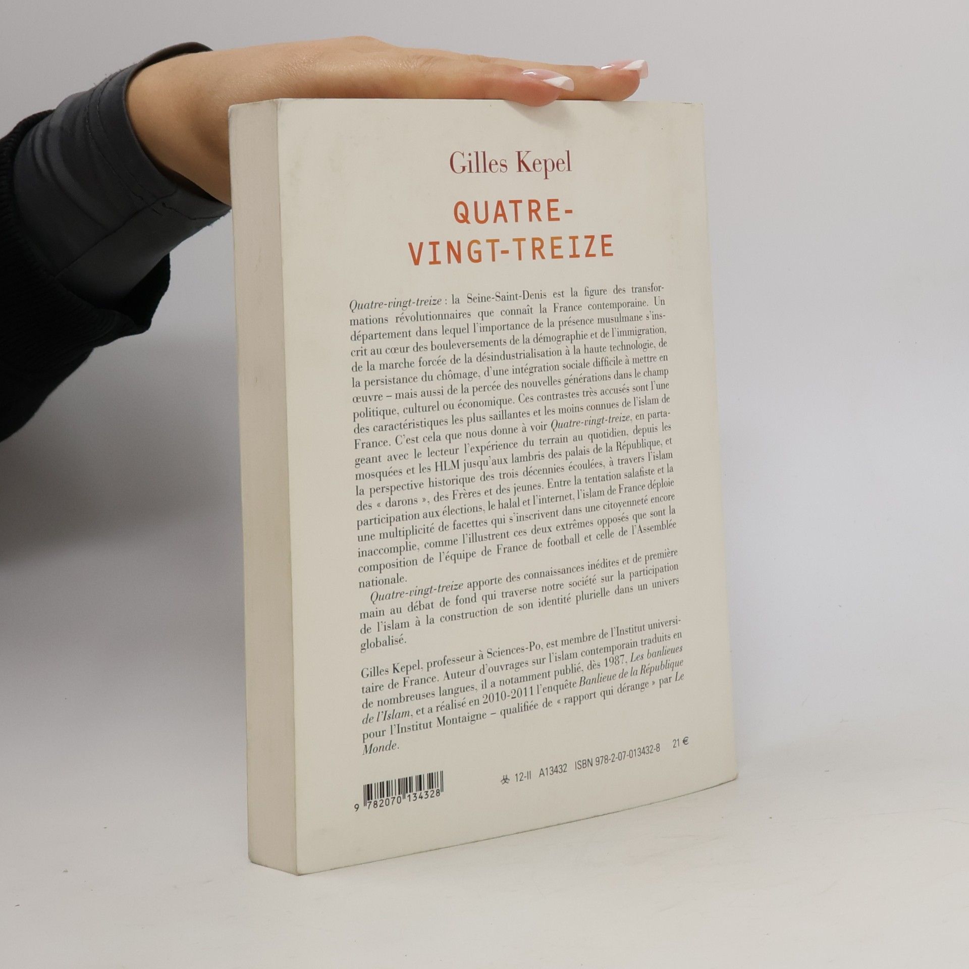 Gilles Kepel Quatre-vingt-treize
