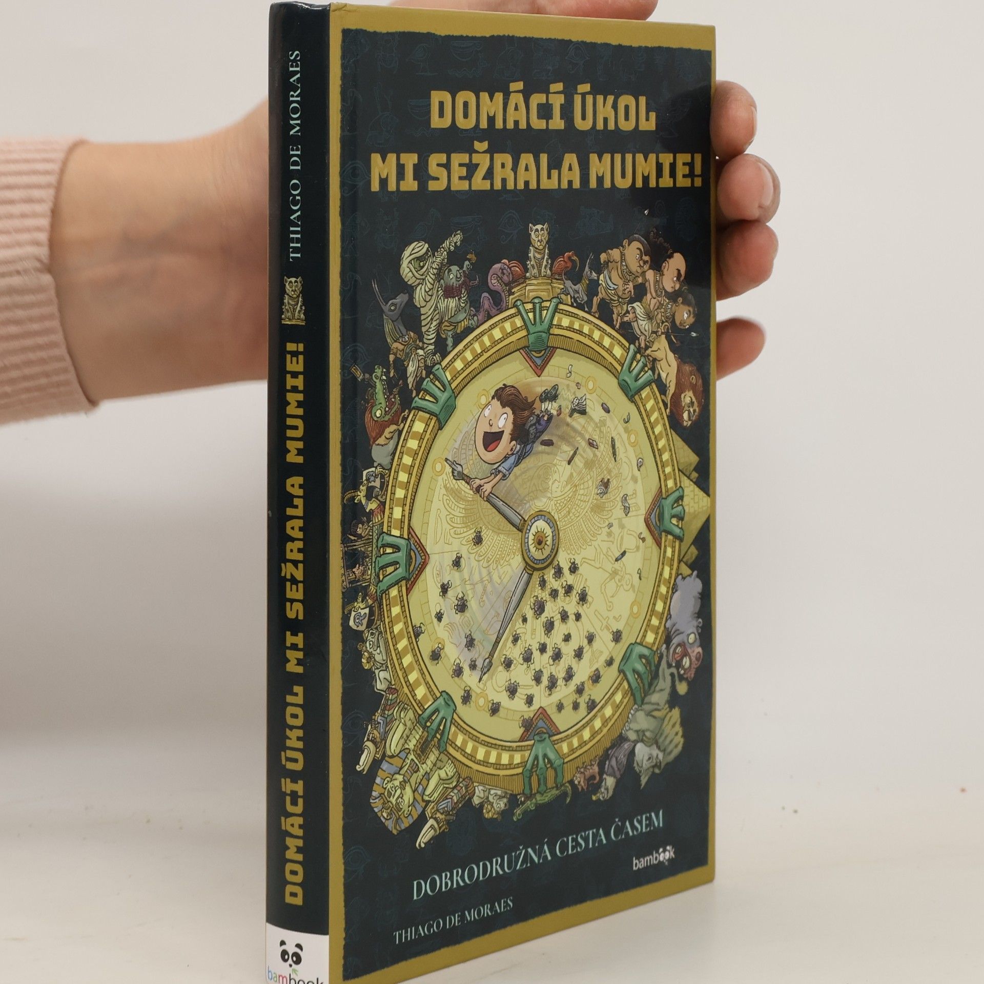 Domácí úkol mi sežrala mumie! : dobrodružná cesta časem
