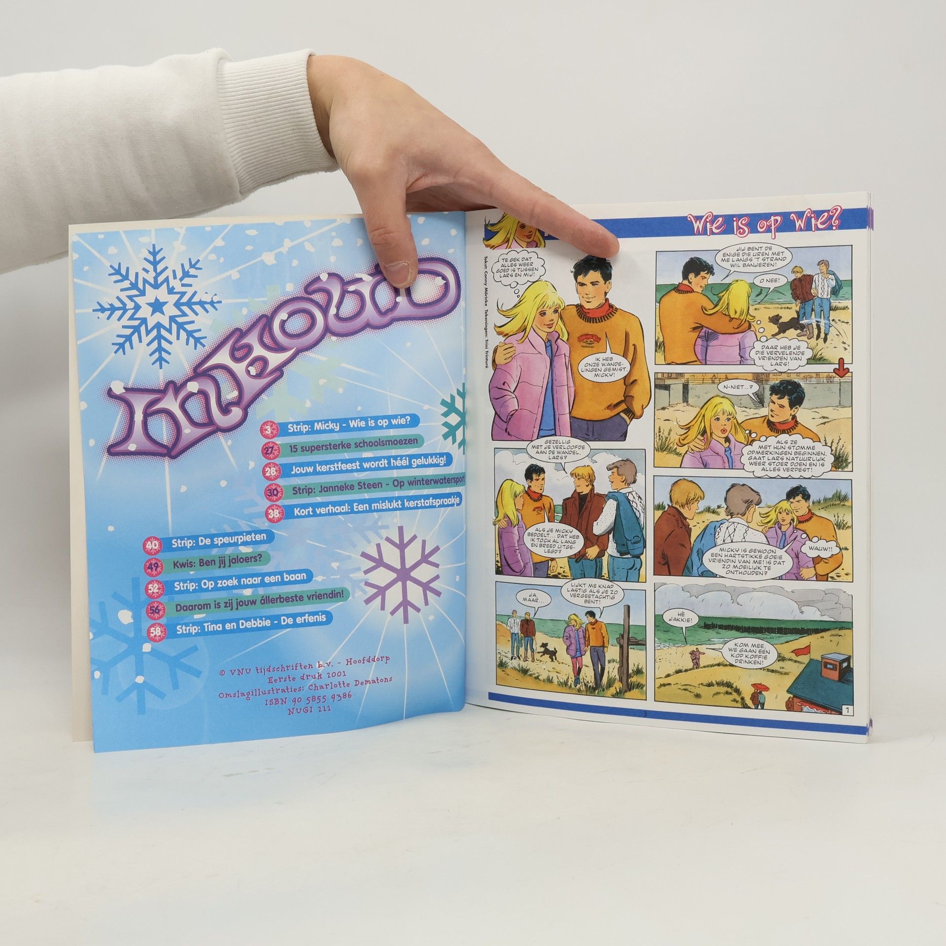 Tina Winterboek 2001