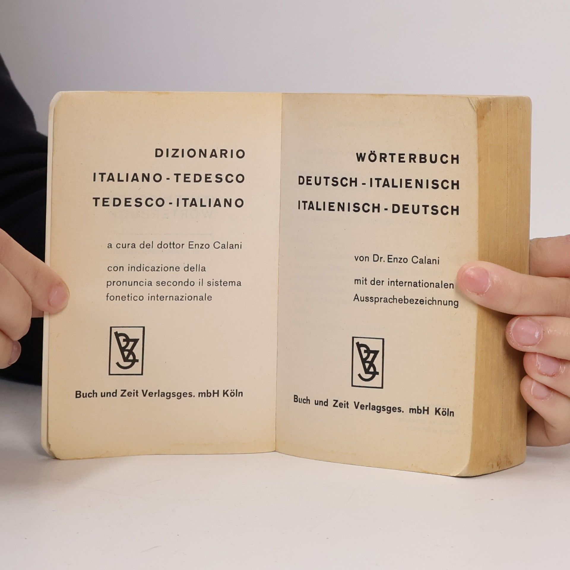 Enzo Calani Wörterbuch. Italienisch-Deutsch, Deutsch-Italienisch