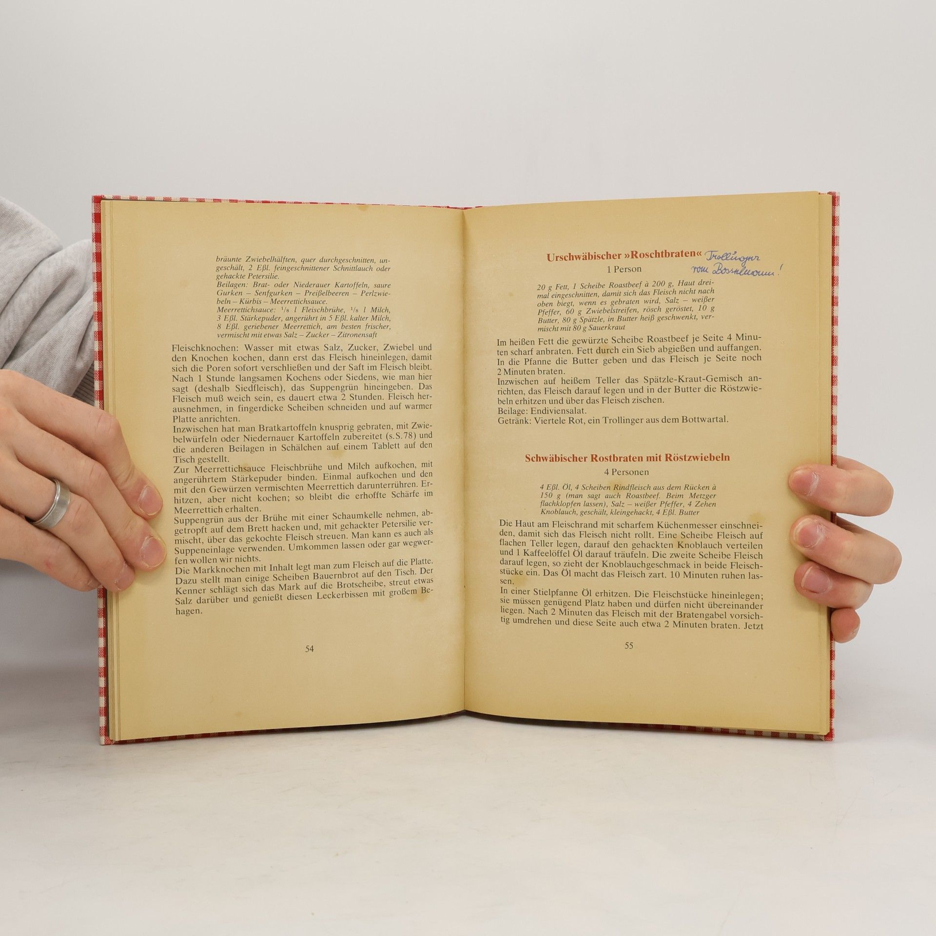 Hans Karl Adam Das Kochbuch aus Schwaben
