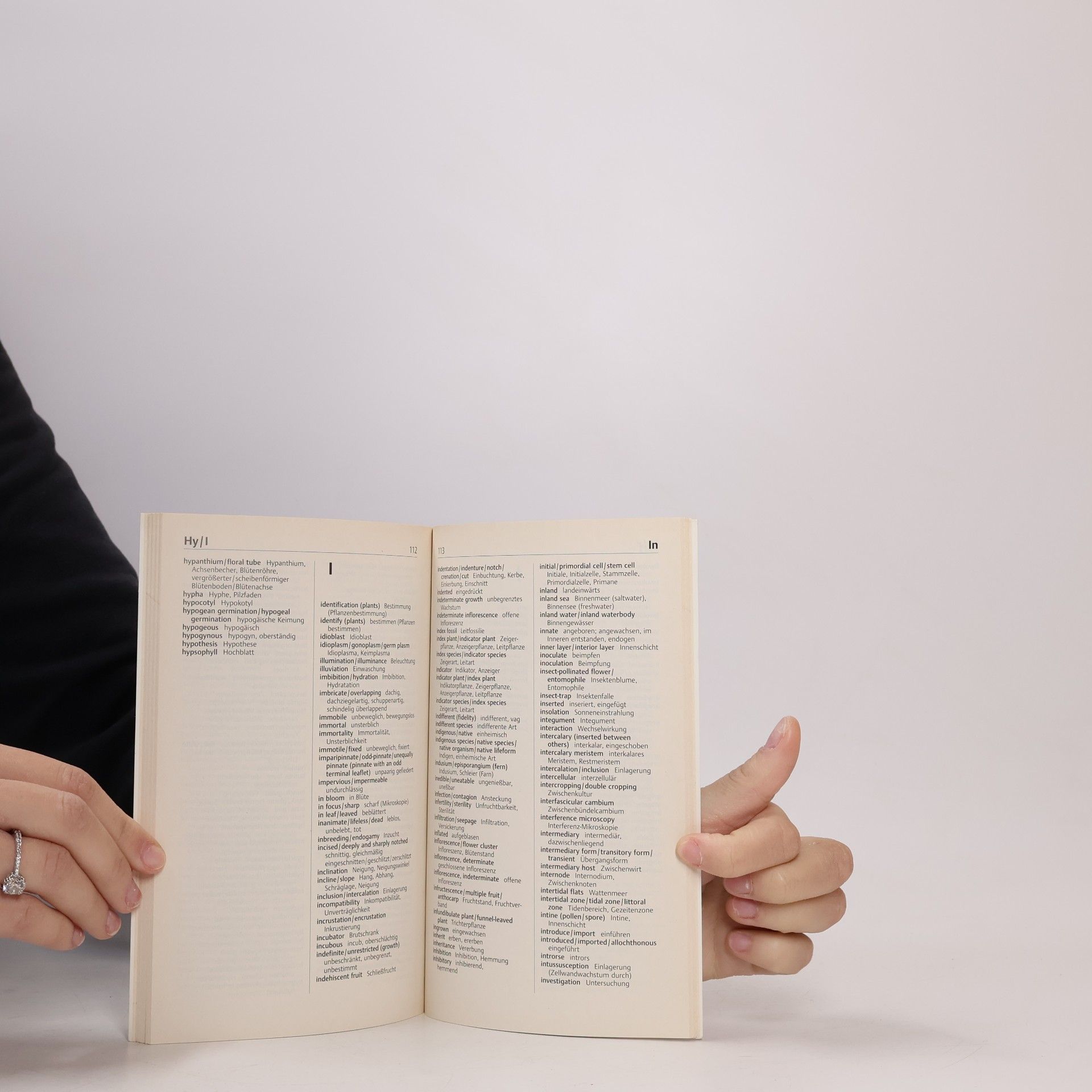Theodor C. H. Cole Taschenwörterbuch der Botanik