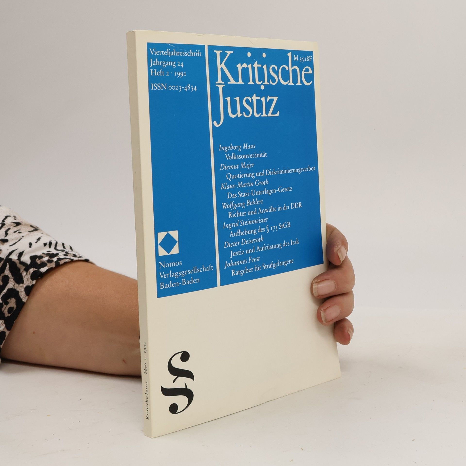 Kritische Justiz 2/1991