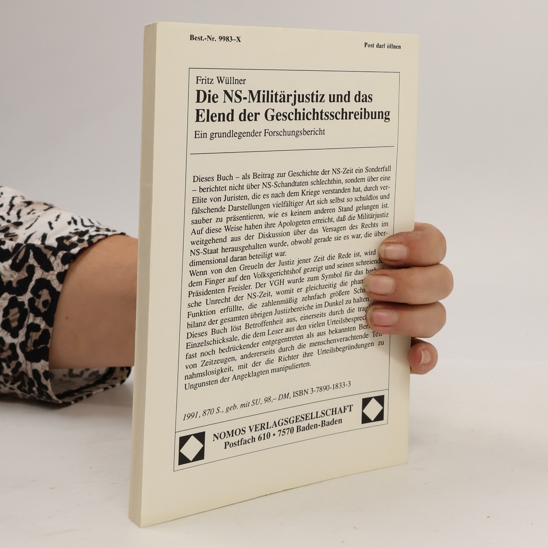 Ingeborg Maus Kritische Justiz 2/1991