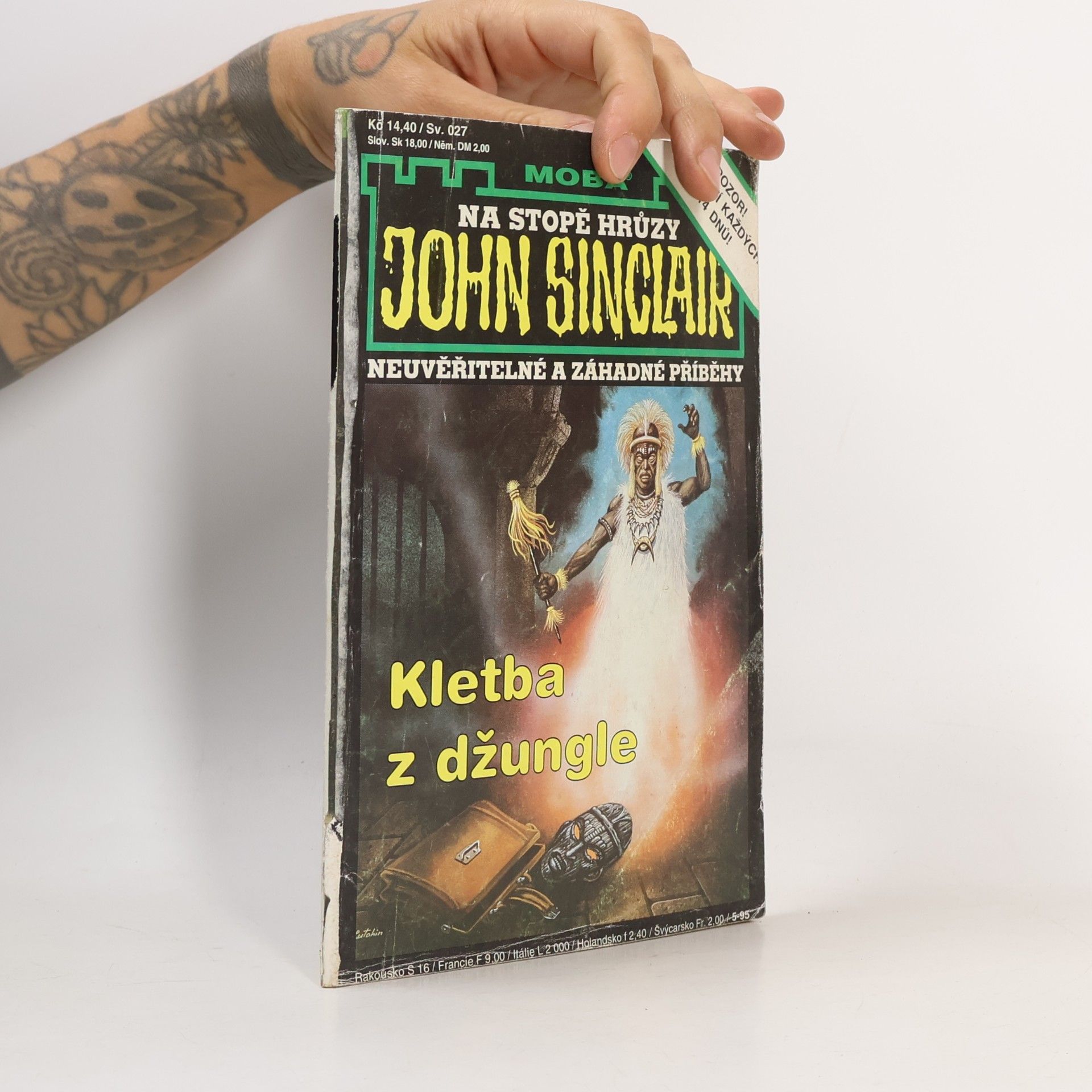 John Sinclair Kletba z džungle