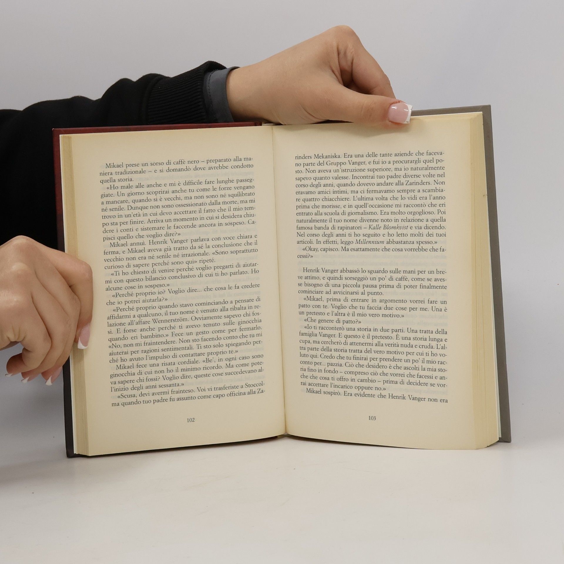 Stieg Larsson Uomini che odiano le donne 1