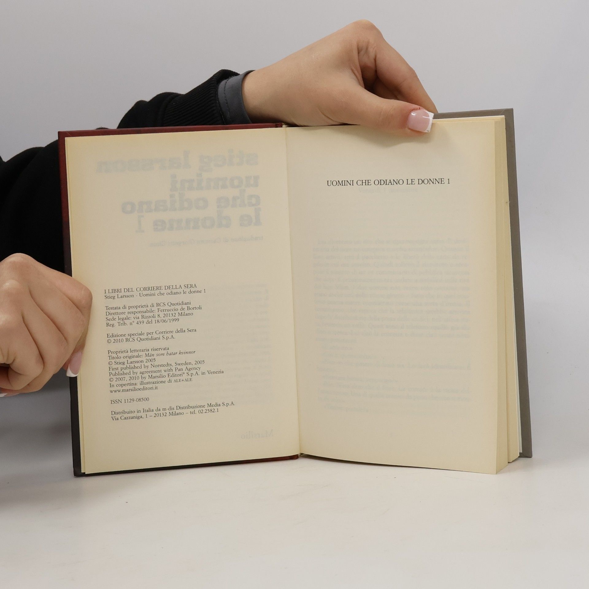 Stieg Larsson Uomini che odiano le donne 1