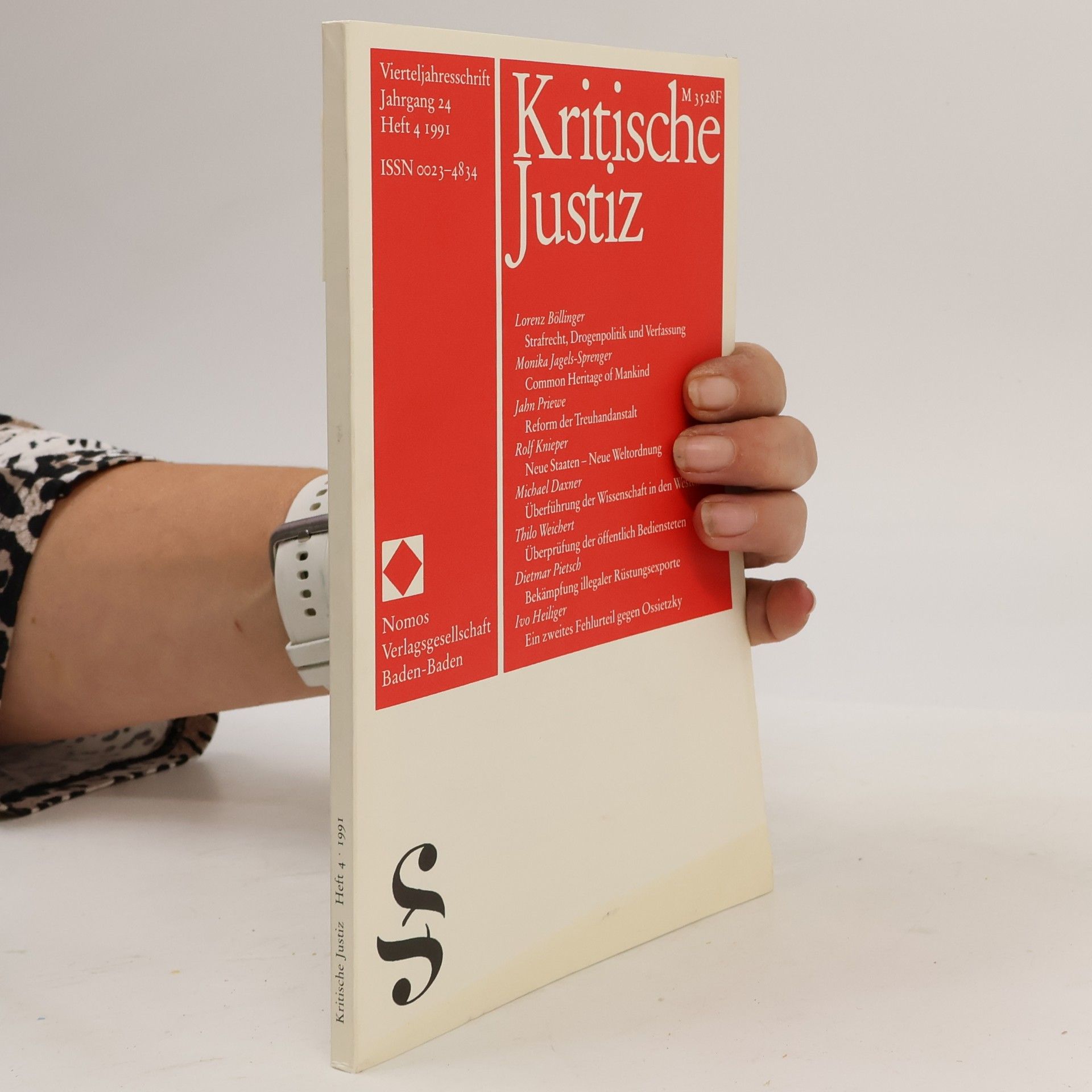 Autorenkollektiv Kritische Justiz 24. 4/1991