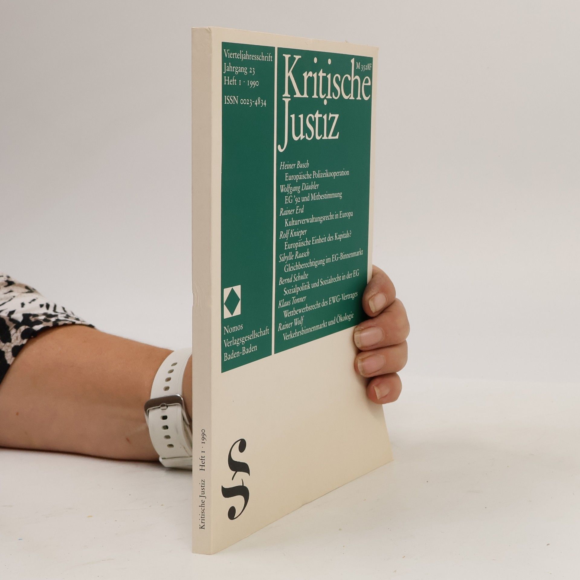 Autorenkollektiv Kritische Justiz. Jahrgang 23, Heft 1/1990
