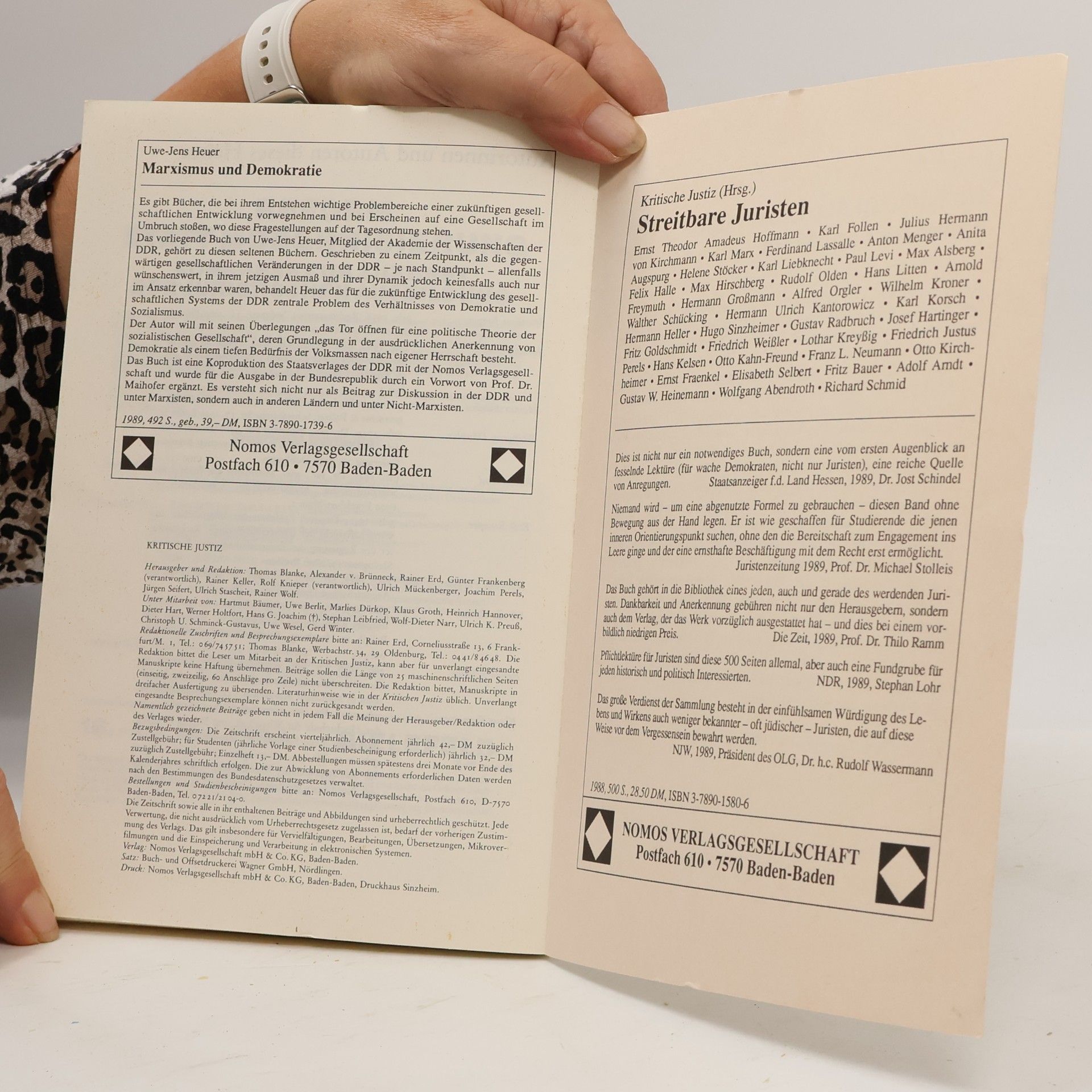 Autorenkollektiv Kritische Justiz. Jahrgang 23, Heft 1/1990