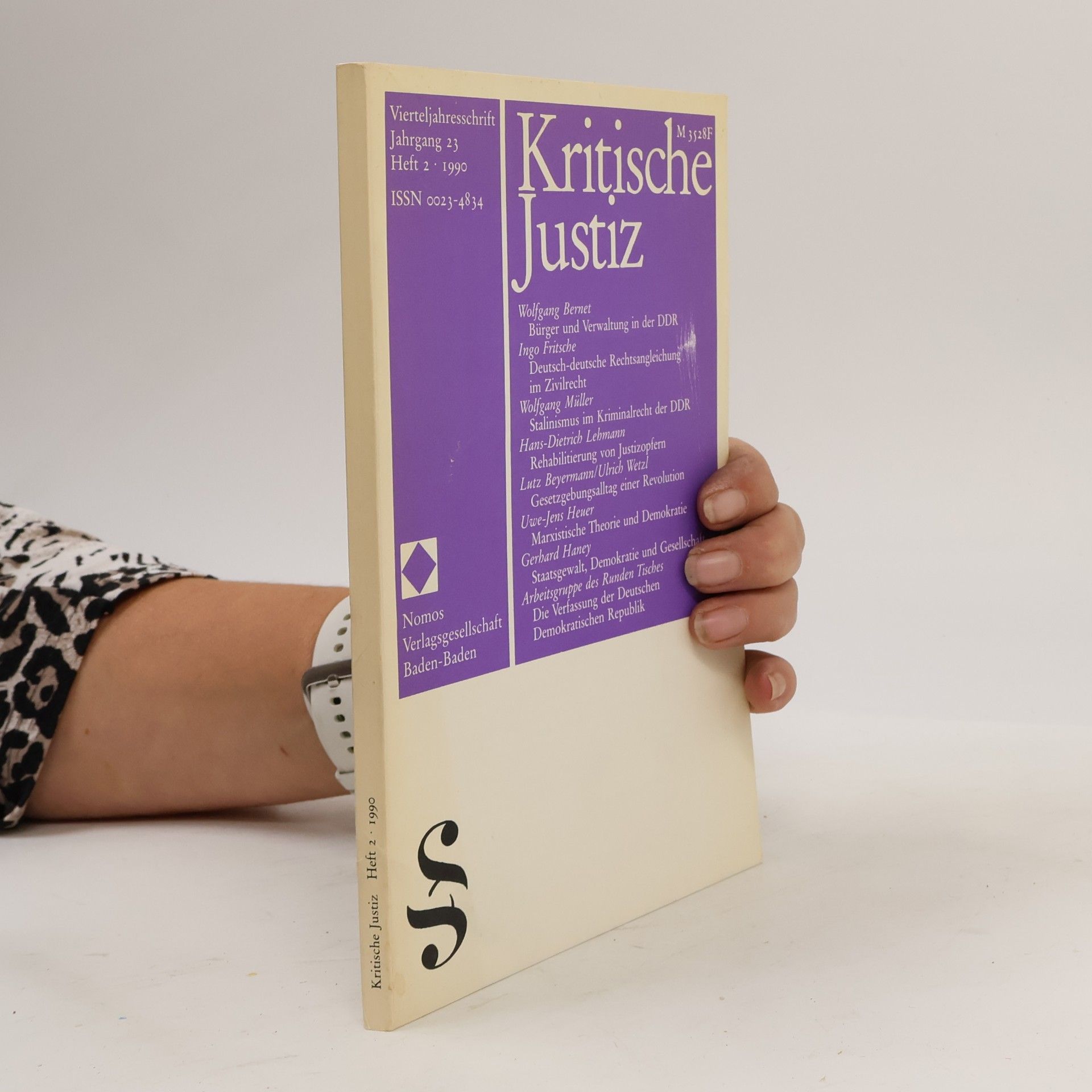 Autorenkollektiv Kritische Justiz. Jahrgang 23, Heft 2/1990