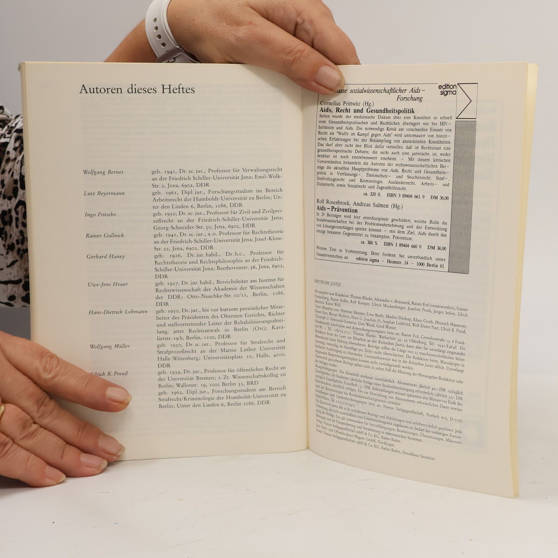 Autorenkollektiv Kritische Justiz. Jahrgang 23, Heft 2/1990