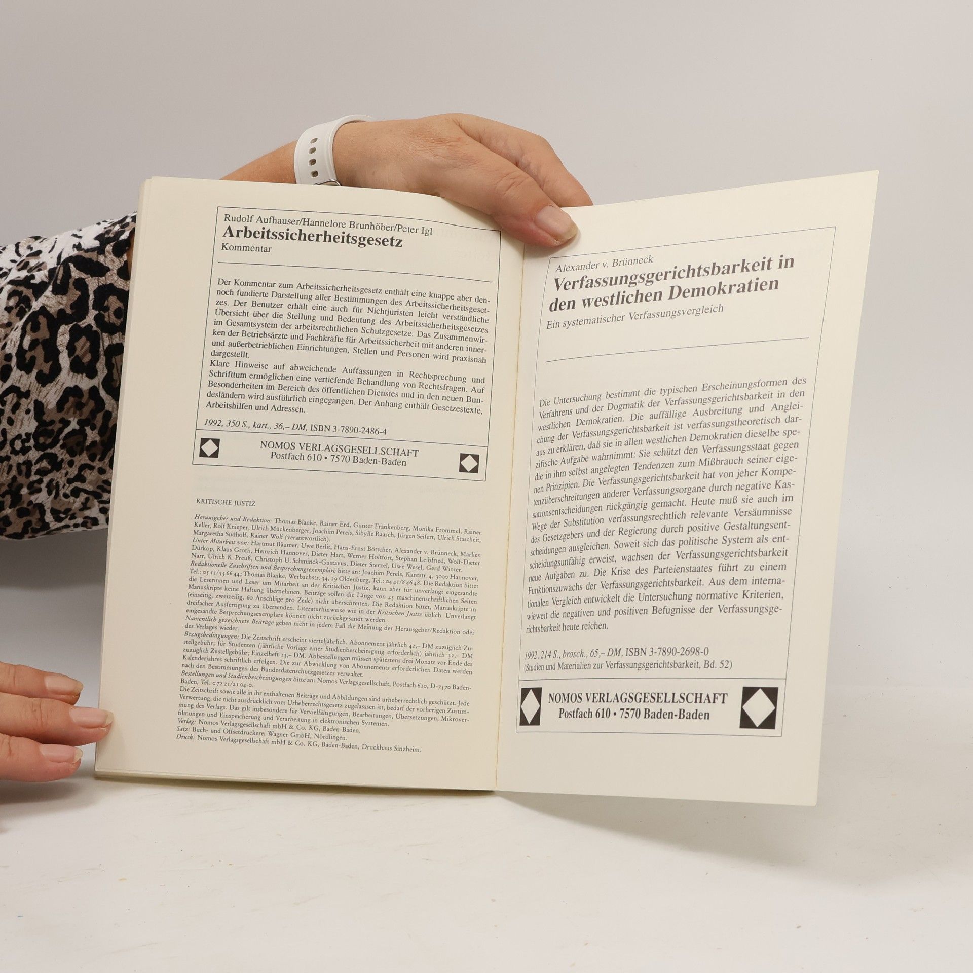 Autorenkollektiv Kritische Justiz. Jahrgang 25, Heft 4/1992