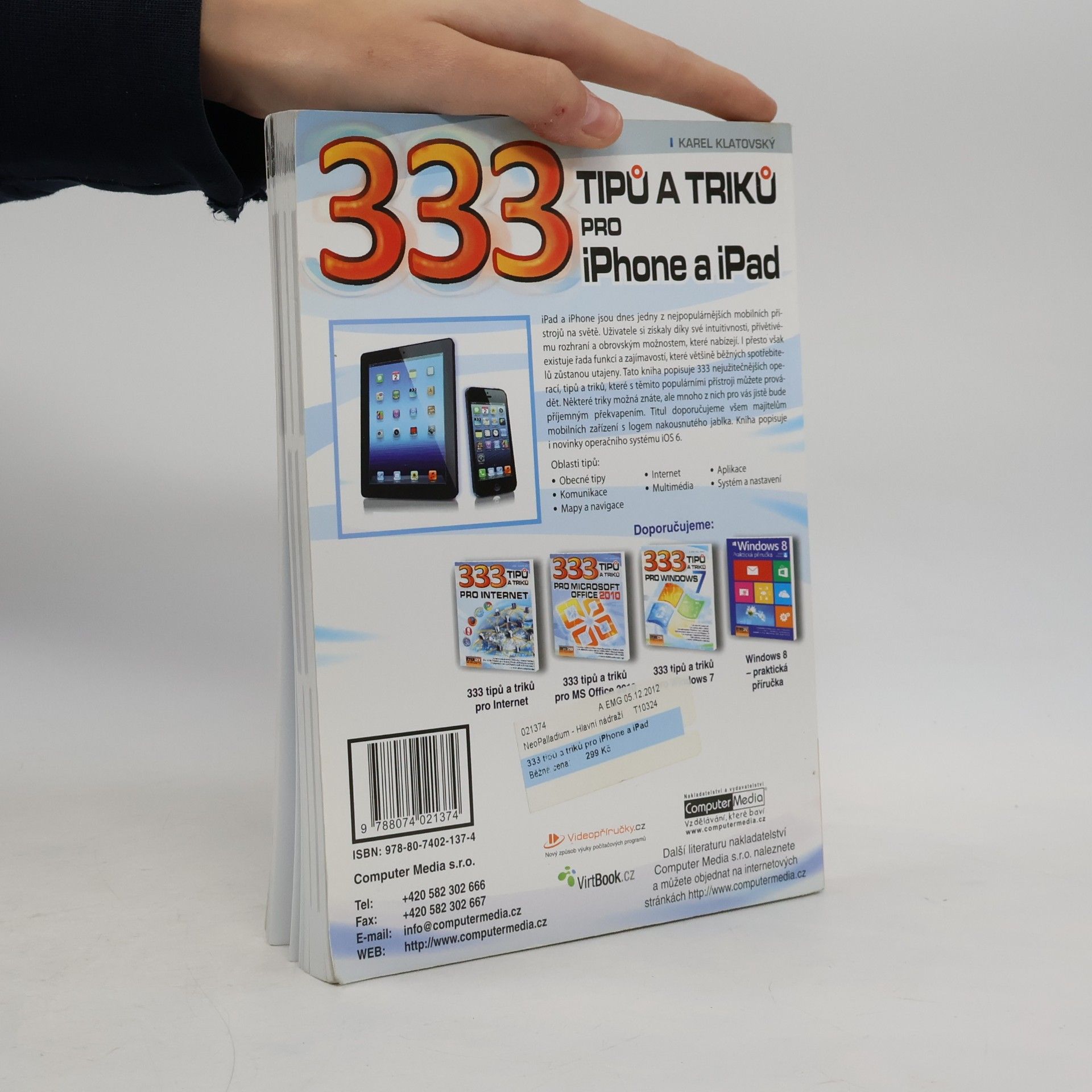 Karel Klatovský 333 tipů a triků pro iPhone a iPad