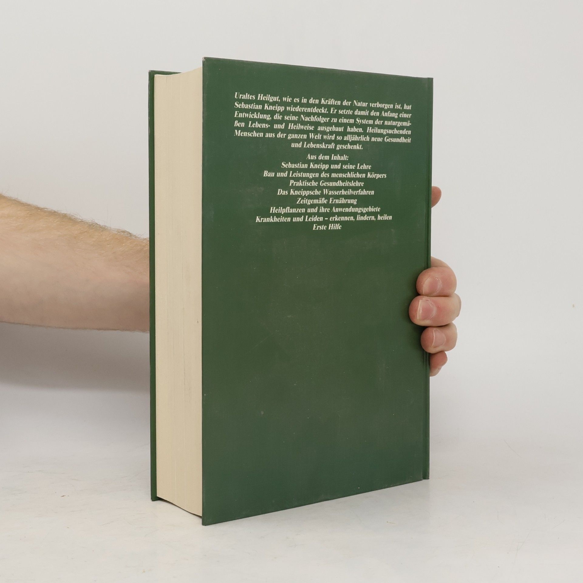 Josef H. Kaiser Das Grosse Kneipp Buch