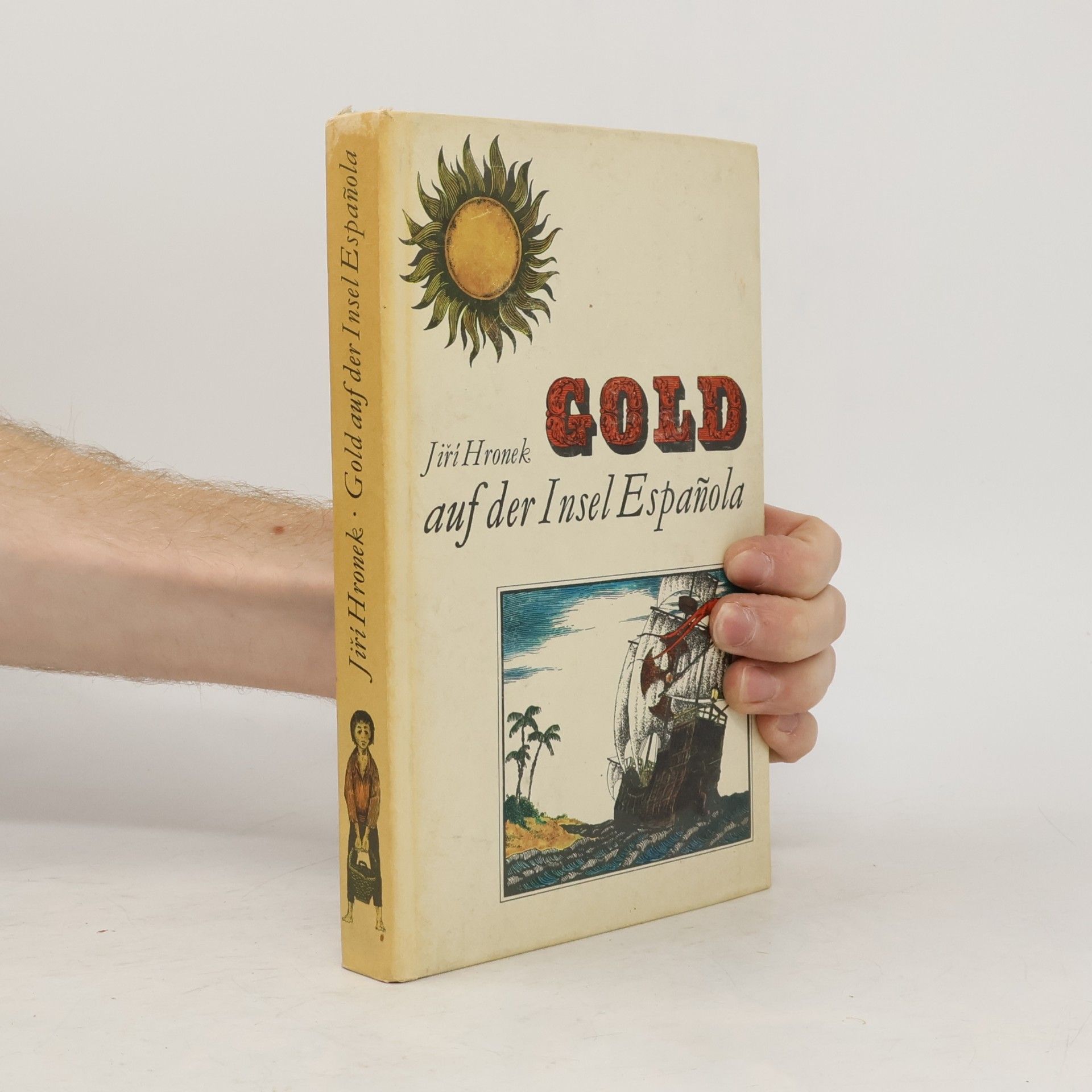 Gold auf der Insel Española