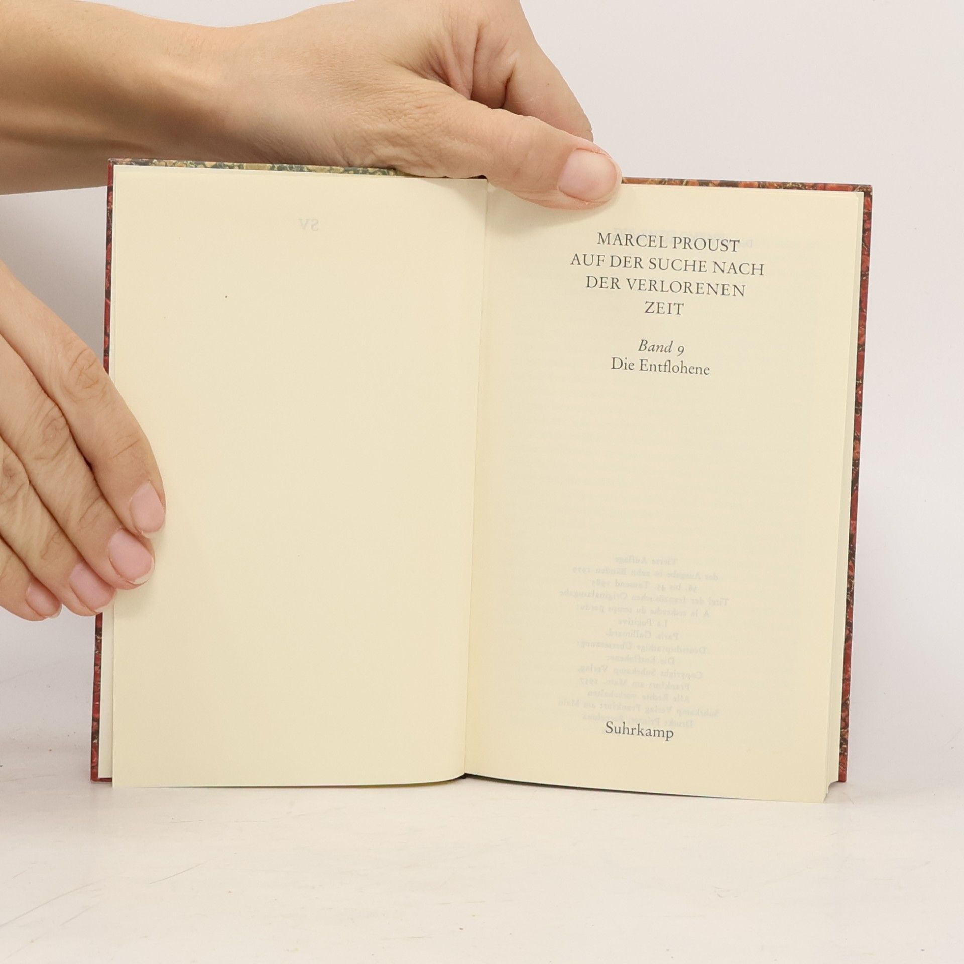 Marcel Proust Auf der Suche nach der verlorenen Zeit 9