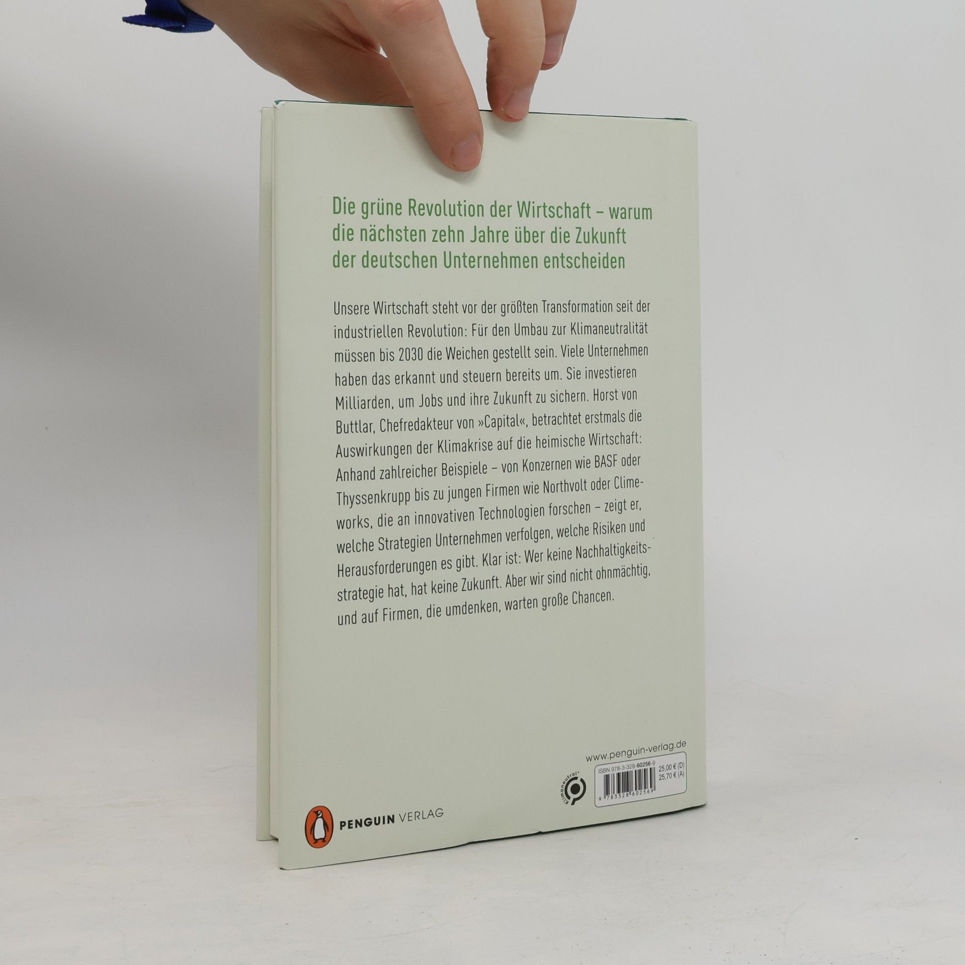 Horst von Buttlar Das grüne Jahrzehnt
