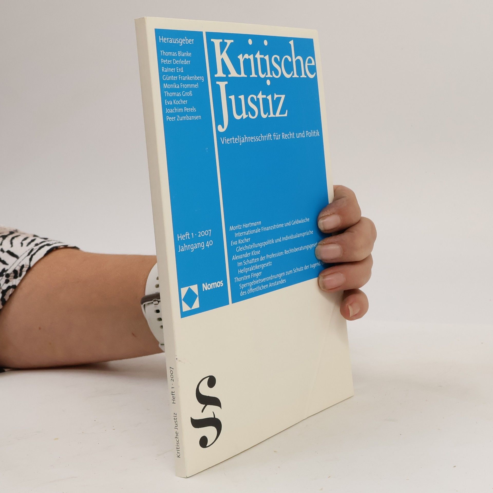 Autorenkollektiv Kritische Justiz 40. 1/2007