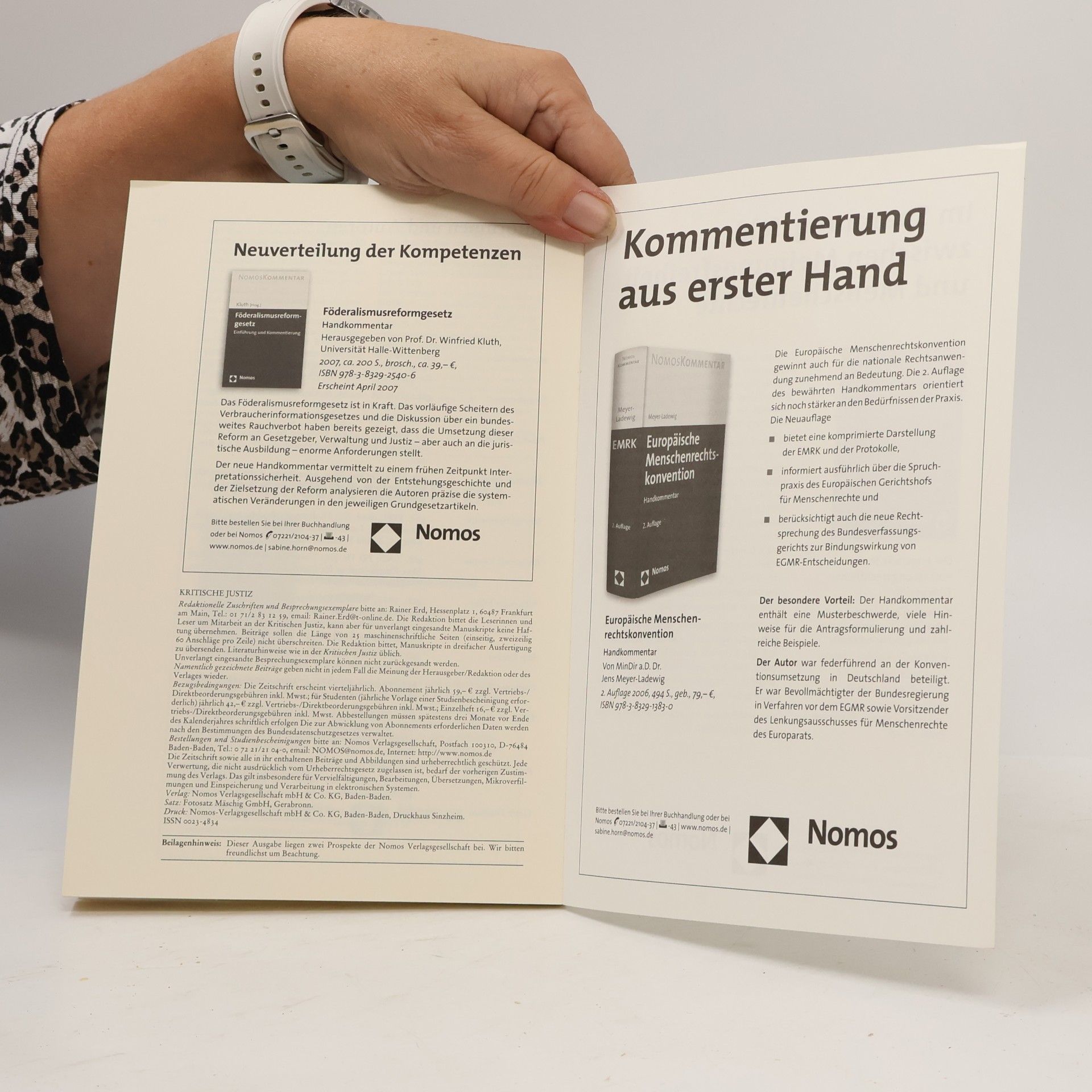 Autorenkollektiv Kritische Justiz 40. 1/2007