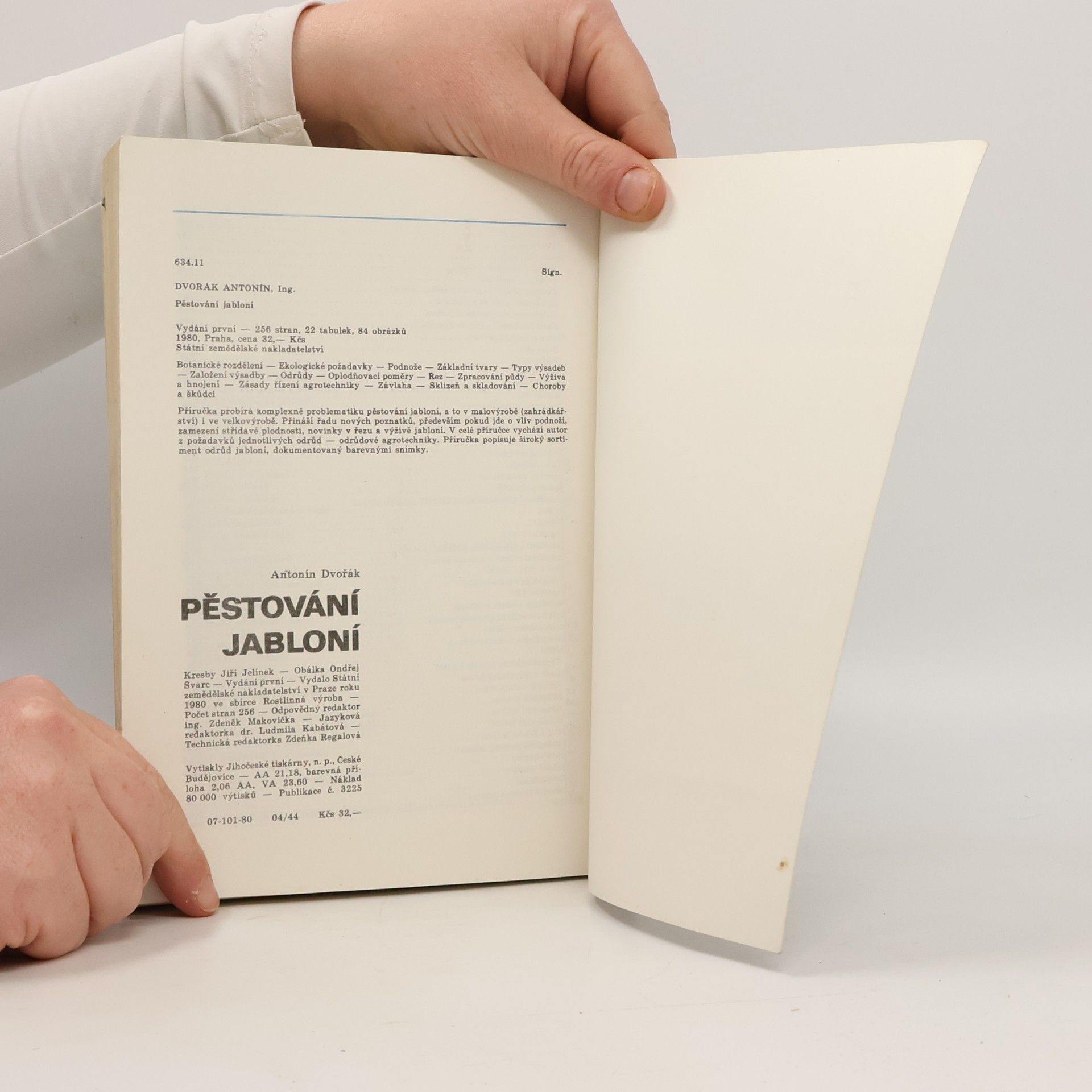 Antonín Dvořák Pěstování jabloní