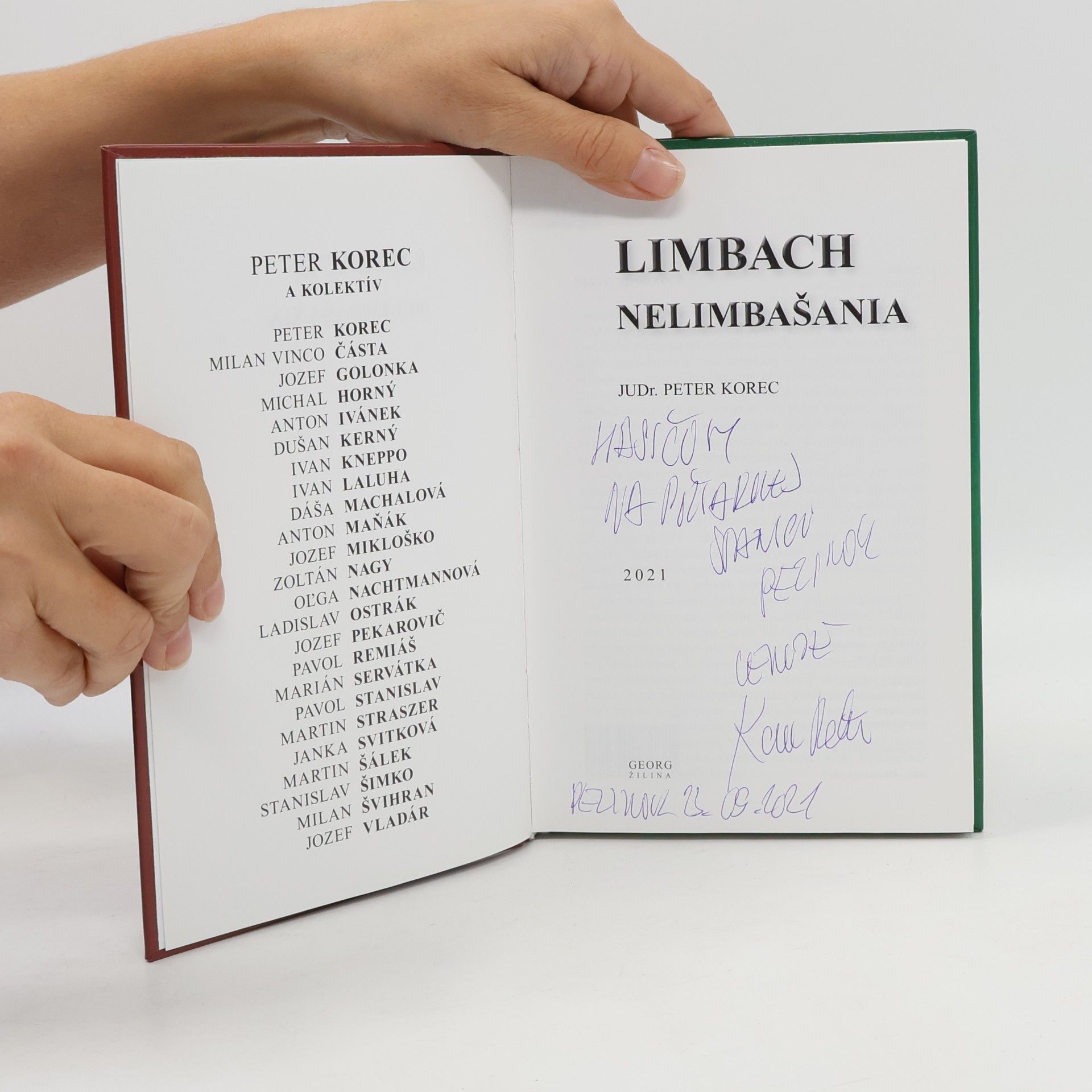 Peter Korec Limbach Nelimbašania